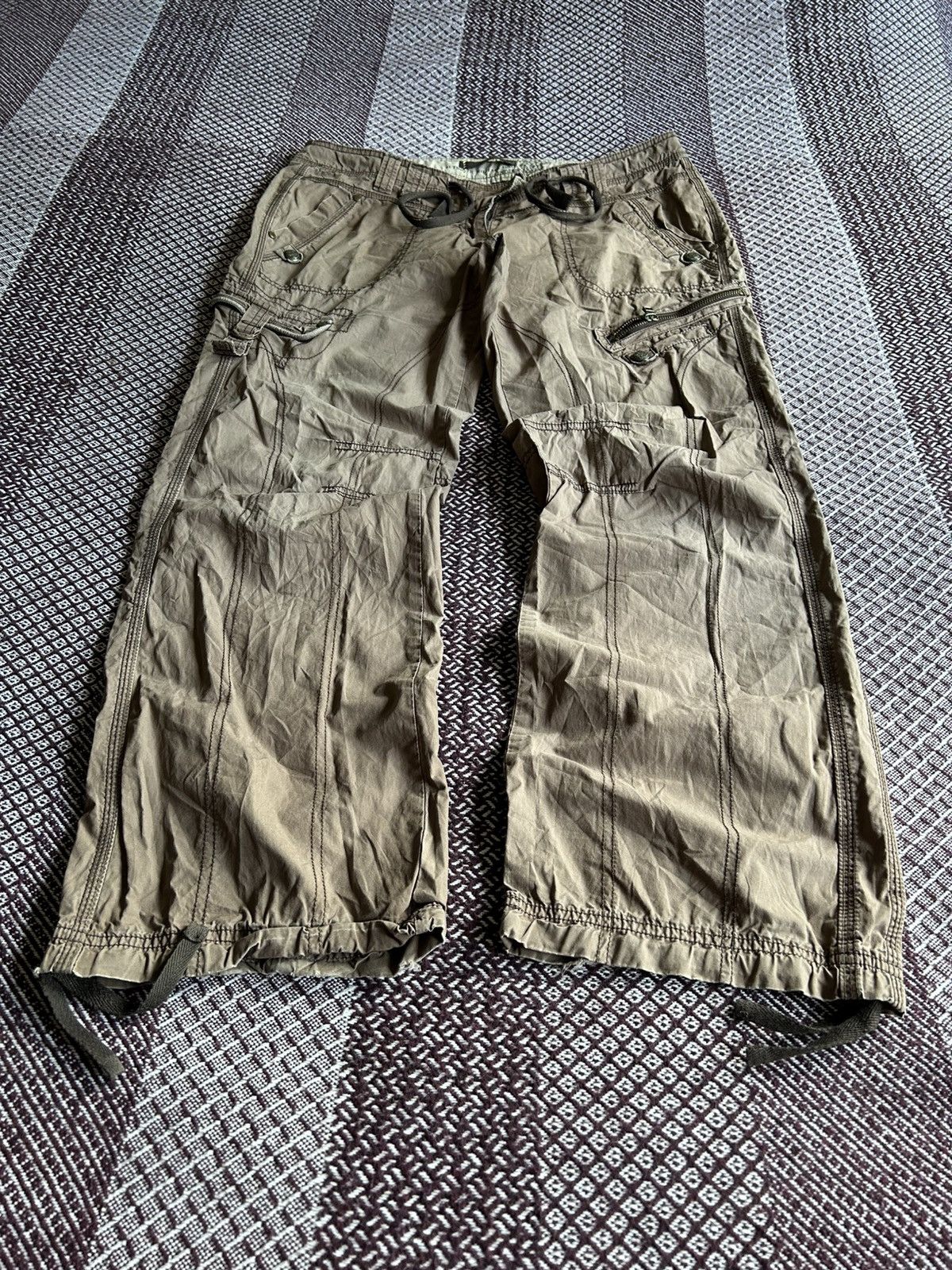 Japanese Brand × Vintage Vintage Baggy Distressed Faded Y2K Womens Jeans Size M / L Size 30" / US 8 / IT 44 - 3 Thumbnail