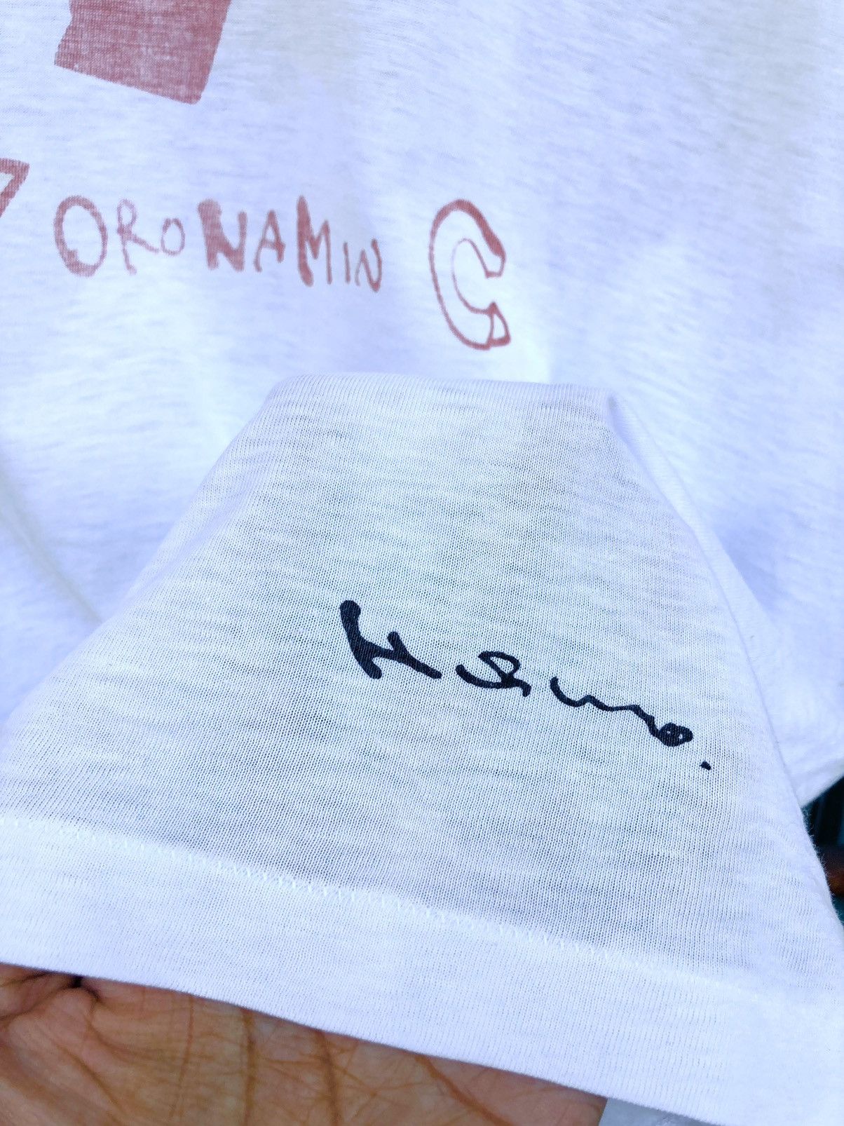 Japanese Brand × Reebok × Vintage Vintage Reebok x Oronamin C Collaboration Tee Size US M / EU 48-50 / 2 - 3 Thumbnail