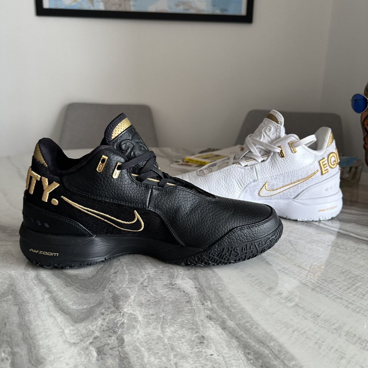 Nike Nike Zoom Lebron NXXT Gen AMPD Equity Basketball Shoes Size US 11.5 / EU 44-45 - 5 Thumbnail