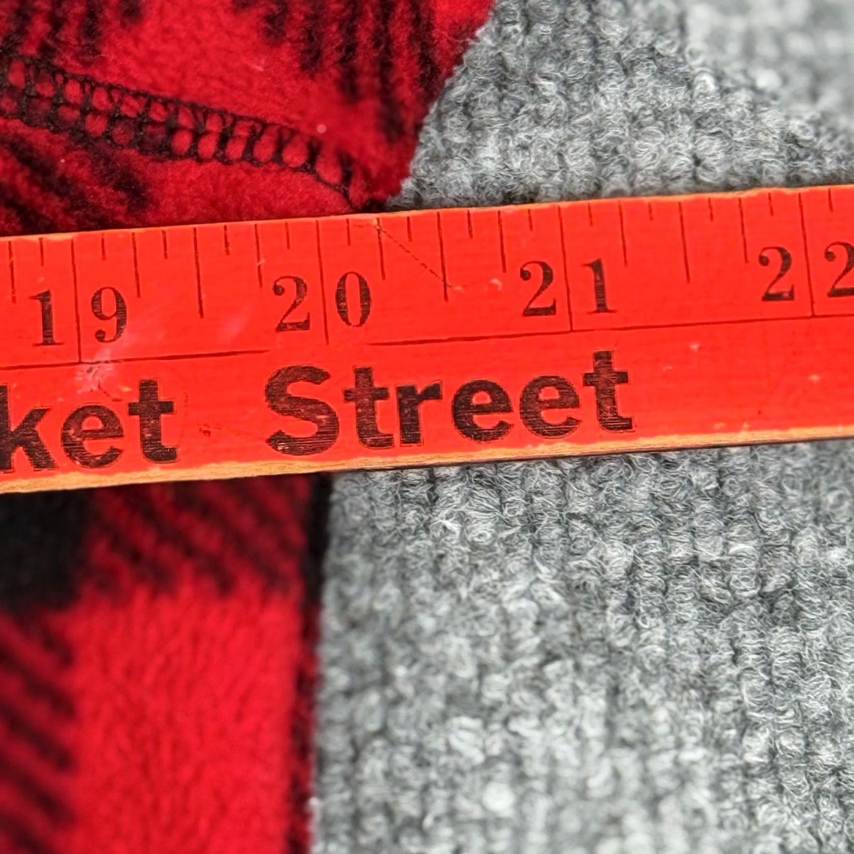 Vintage VINTAGE American Living Red Plaid Fleece Quarter Zip Pullover Top Womens Size S / US 4 / IT 40 - 7 Thumbnail