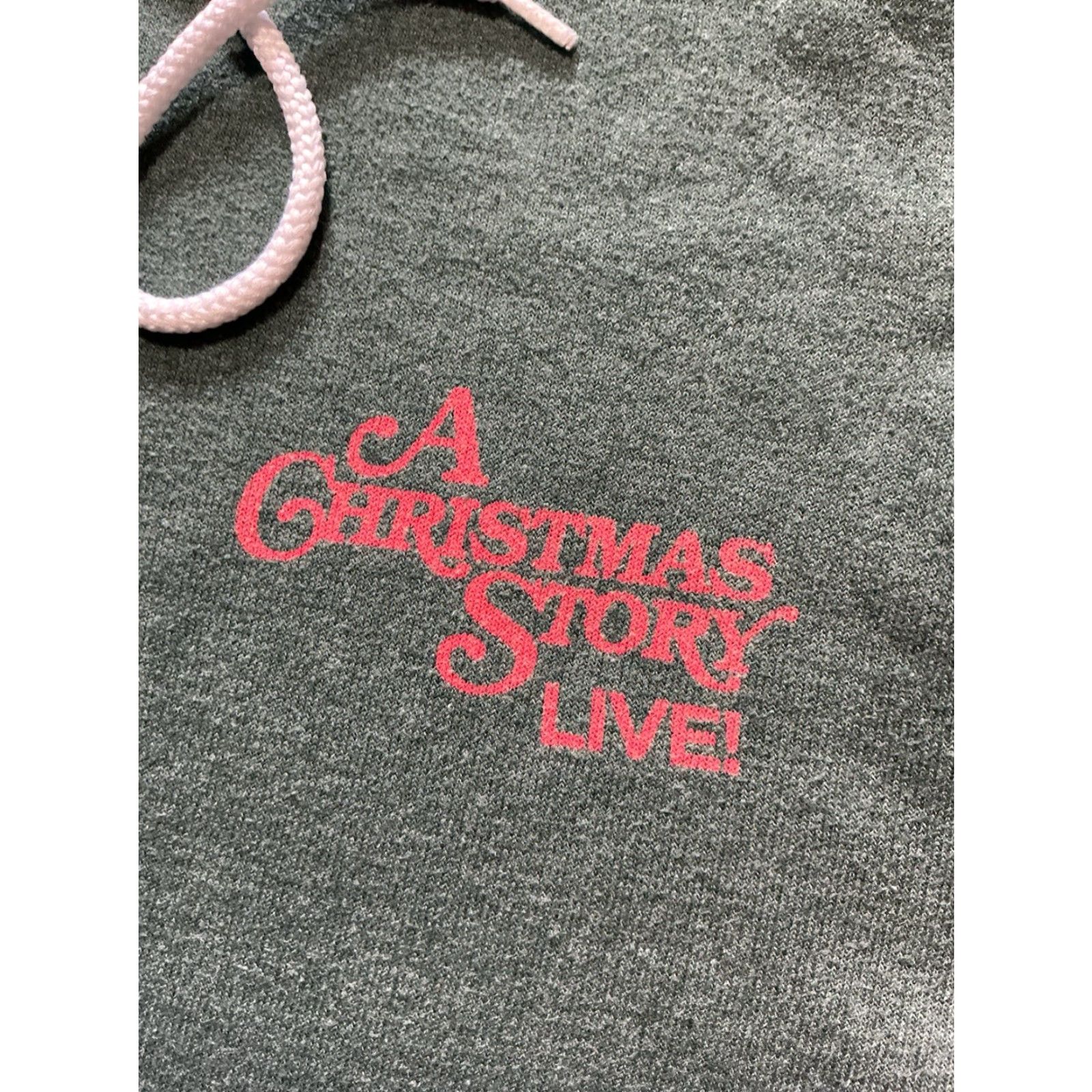 Vintage A Christmas Story Live! 2017 Musical Comedy Official Merch Full Zip Green Fleece Hoodie Sz. S Mens Hoodie Size US S / EU 44-46 / 1 - 2 Thumbnail