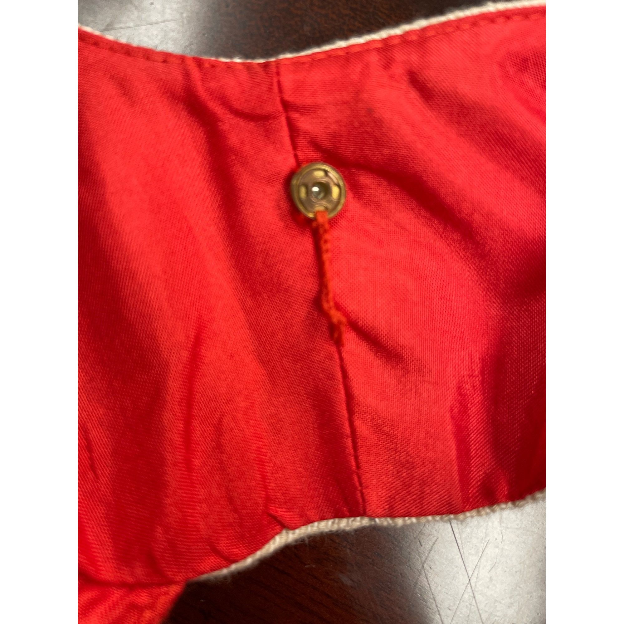 Kate Spade Kate Spade Red Dress with Cream Trip at top and bottom Size Size XS / US 0-2 / IT 36-38 - 4 Thumbnail