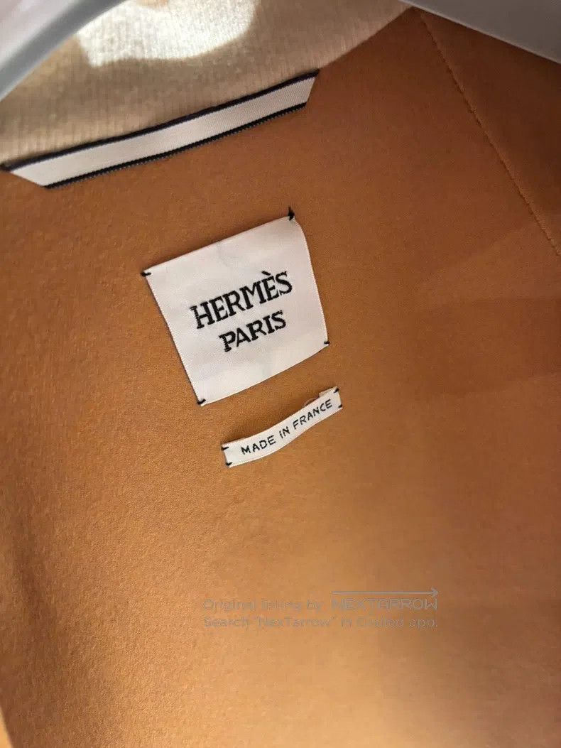Hermes Hermes Beige Cashmere Top Size XXS / US 00 / IT 34 - 2 Thumbnail