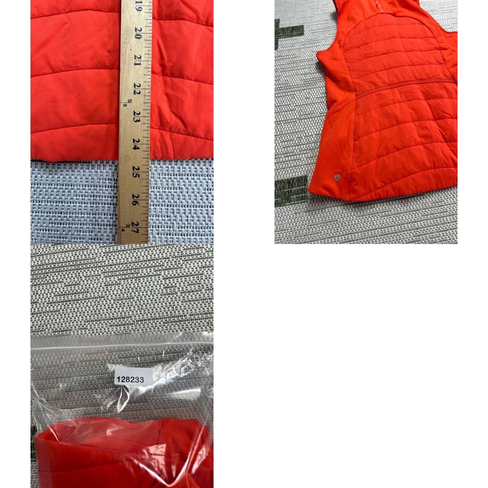 Lululemon Lululemon Another Mile Vest Jacket Womens 8 Red Full Zip Running Activewear Size M / US 6-8 / IT 42-44 - 8 Thumbnail