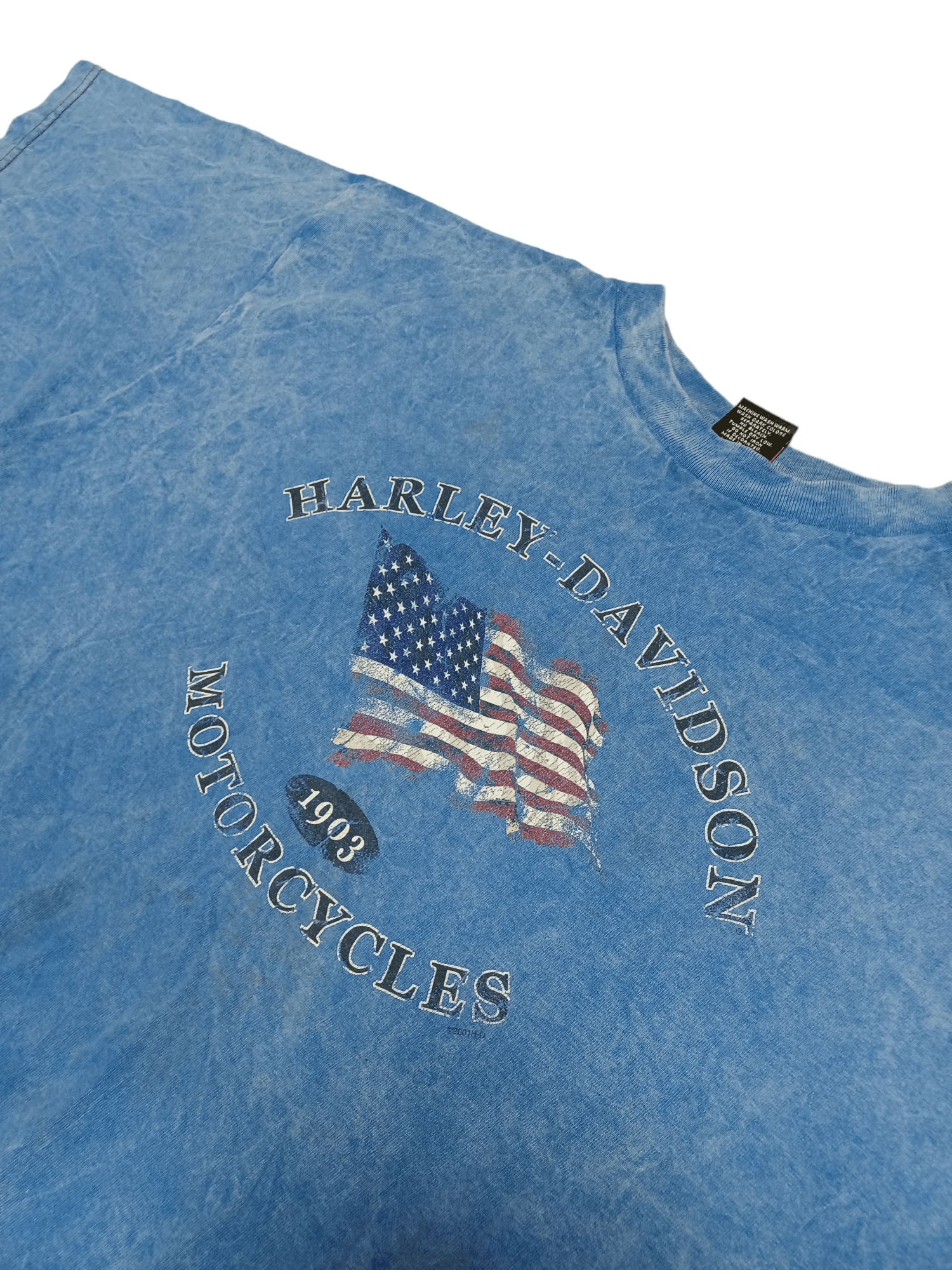 Harley Davidson FANTASTIC MADE IN USA 90S VINTAGE HARLEY DAVIDSON TEE Size US XL / EU 56 / 4 - 3 Thumbnail