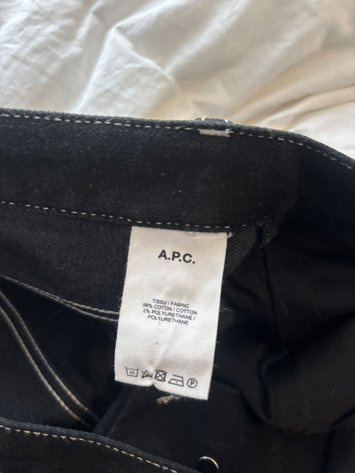 A.P.C. A.P.C. petit new standard black jeans Size US 29 - 5 Thumbnail