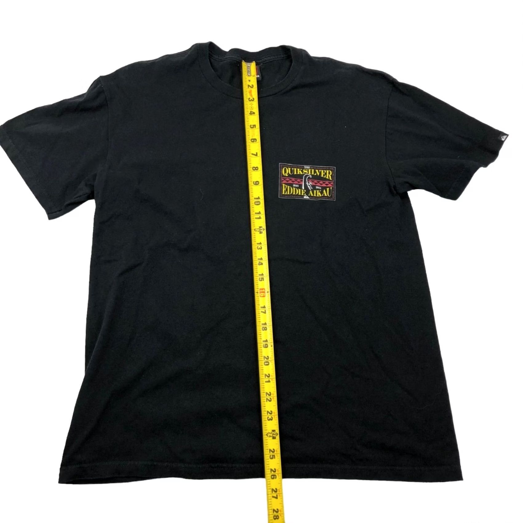 Quiksilver VINTAGE Quiksilver Shirt Men L Black 100% Cotton Short Sleeve Crew Neck Logo Graphic Print Classic T-Shirt Size US L / EU 52-54 / 3 - 6 Thumbnail