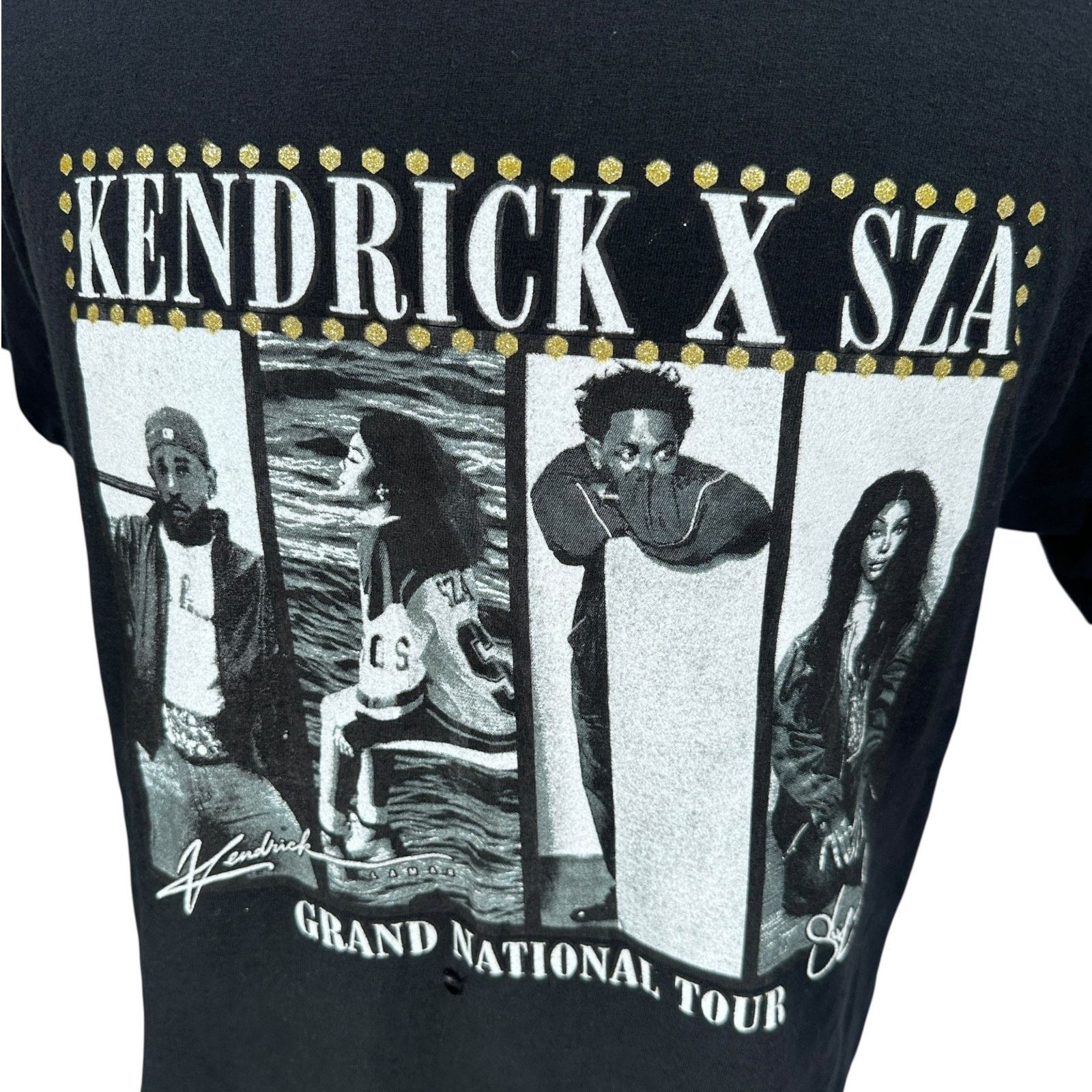 Gildan Kendrick Lamar x SZA National Tour T-Shirt Men’s Large Black Size US L / EU 52-54 / 3 - 2 Thumbnail