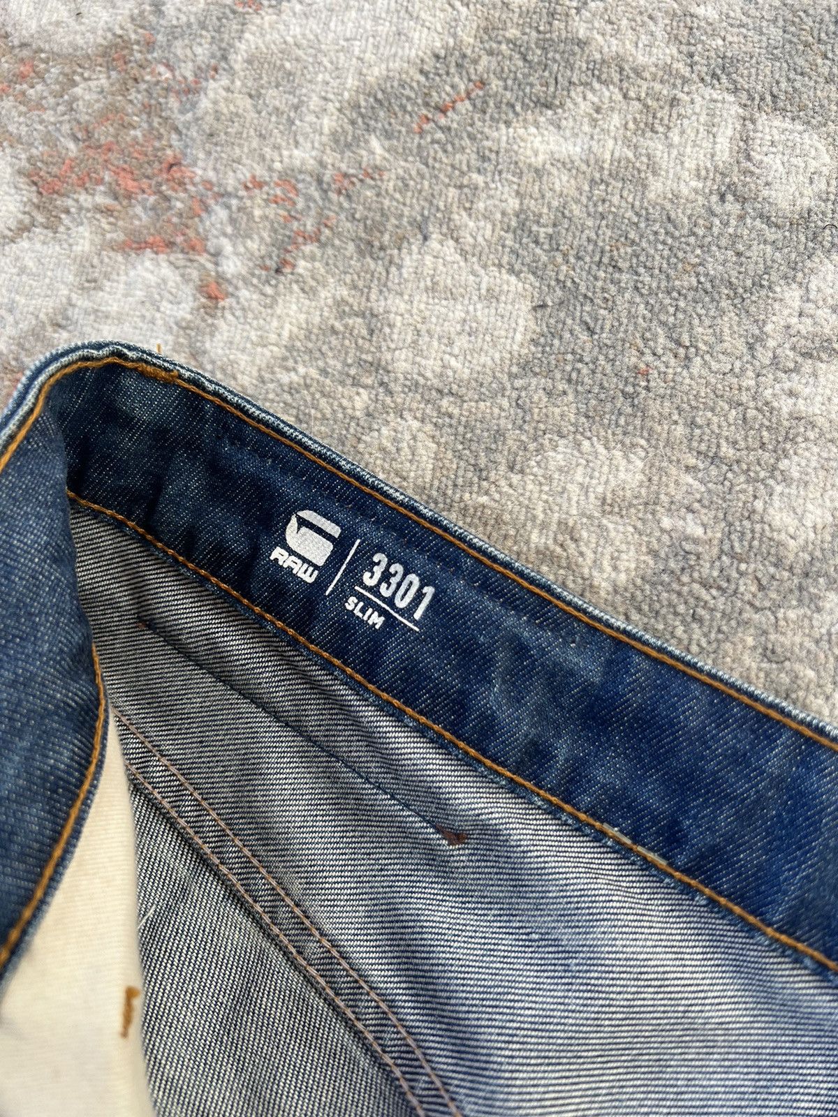 G-Star G-Star Raw Slim Denim Pants Size US 33 - 5 Thumbnail