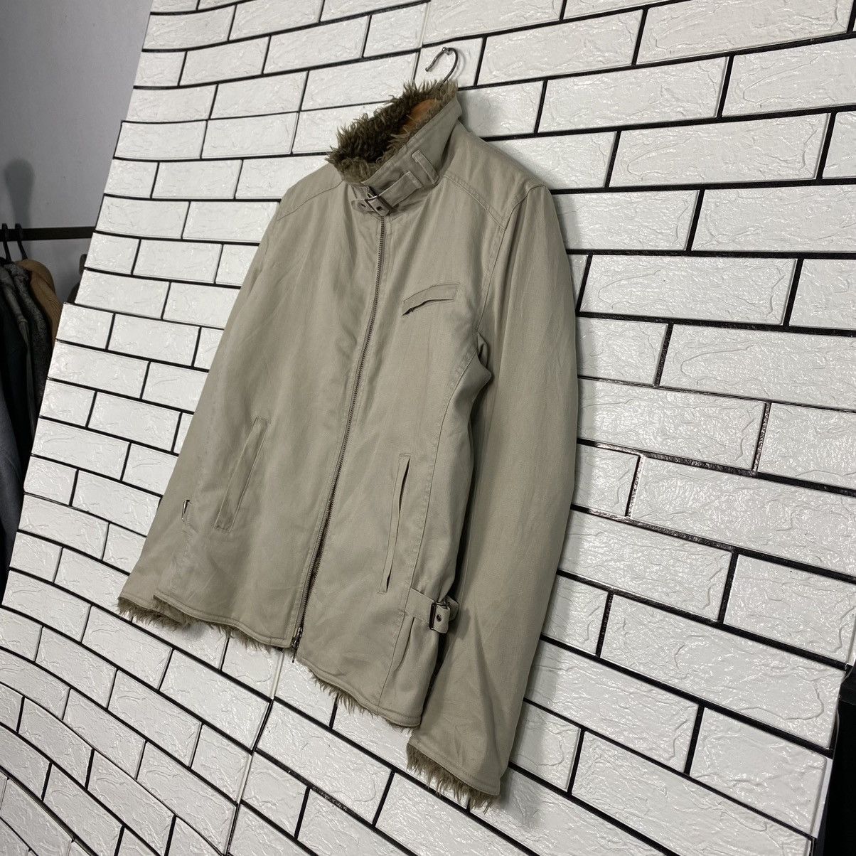 Japanese Brand 📌Vintage Deck Jacket Inapt Blanket Shearling Issey Miyake Size US M / EU 48-50 / 2 - 3 Thumbnail