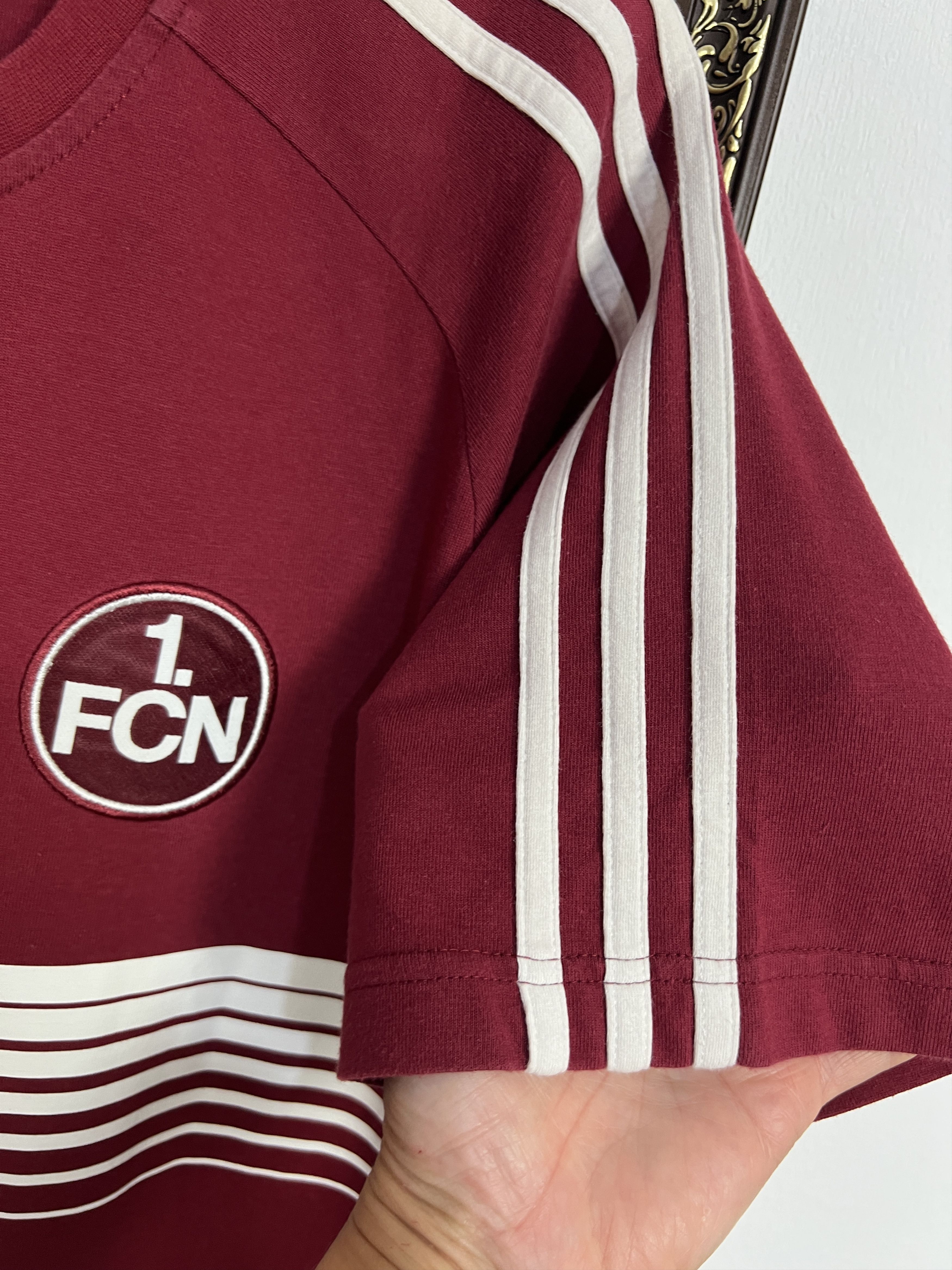 Adidas Vintage Adidas Nurnberg 1. FCN Football Train Shirt Soccer Size US L / EU 52-54 / 3 - 4 Thumbnail
