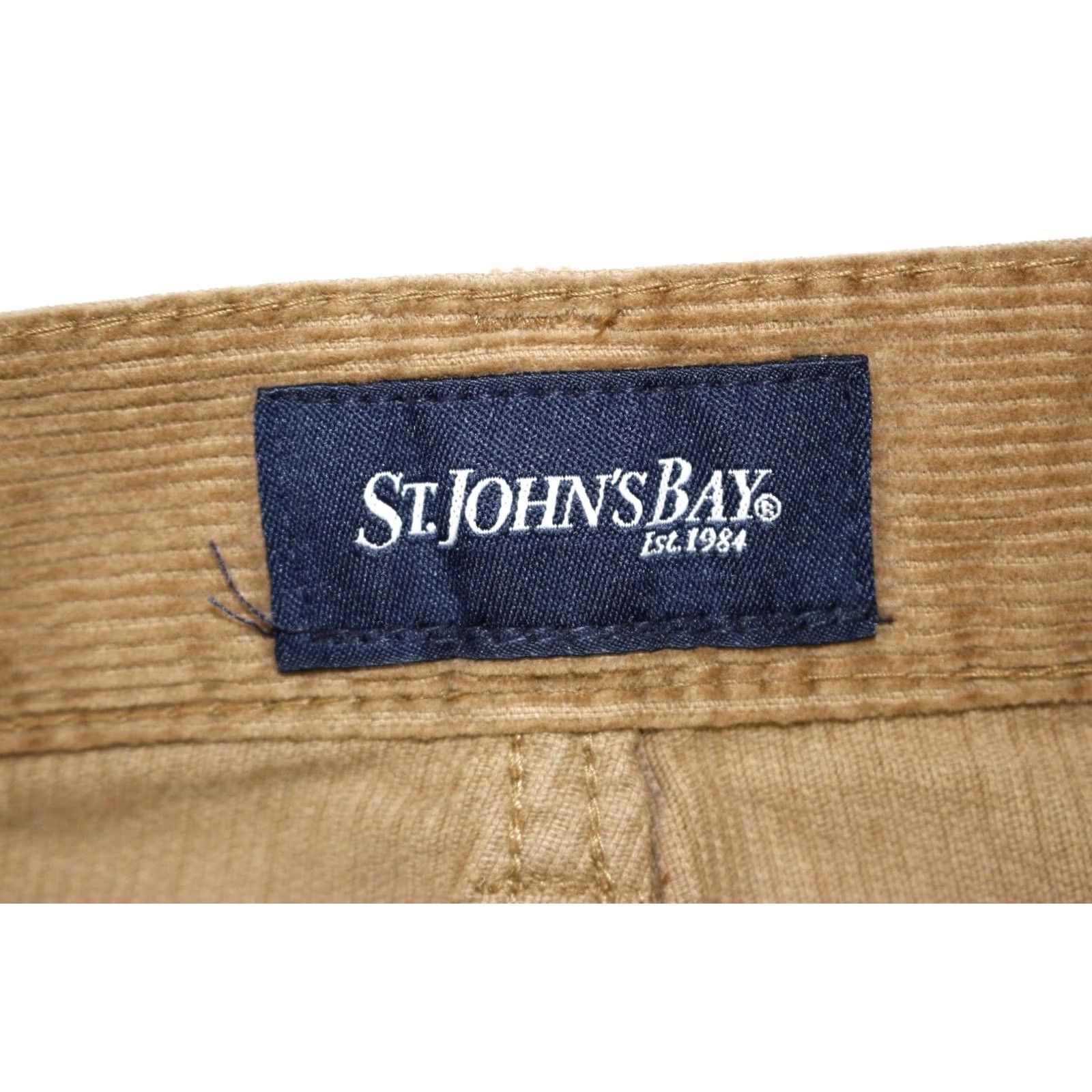 Vintage St. John's Bay Jeans Men's 36x31 Corduroy Easy Fit 5 Pocket Brown - Easy Care Denim Size US 36 / EU 52 - 7 Thumbnail