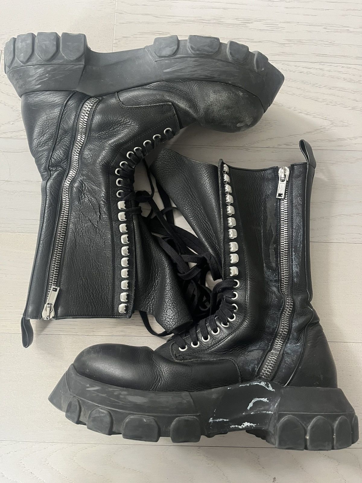 Rick Owens Rick Owens Biker Tractor Sole Size US 9 / EU 42 - 1 Thumbnail