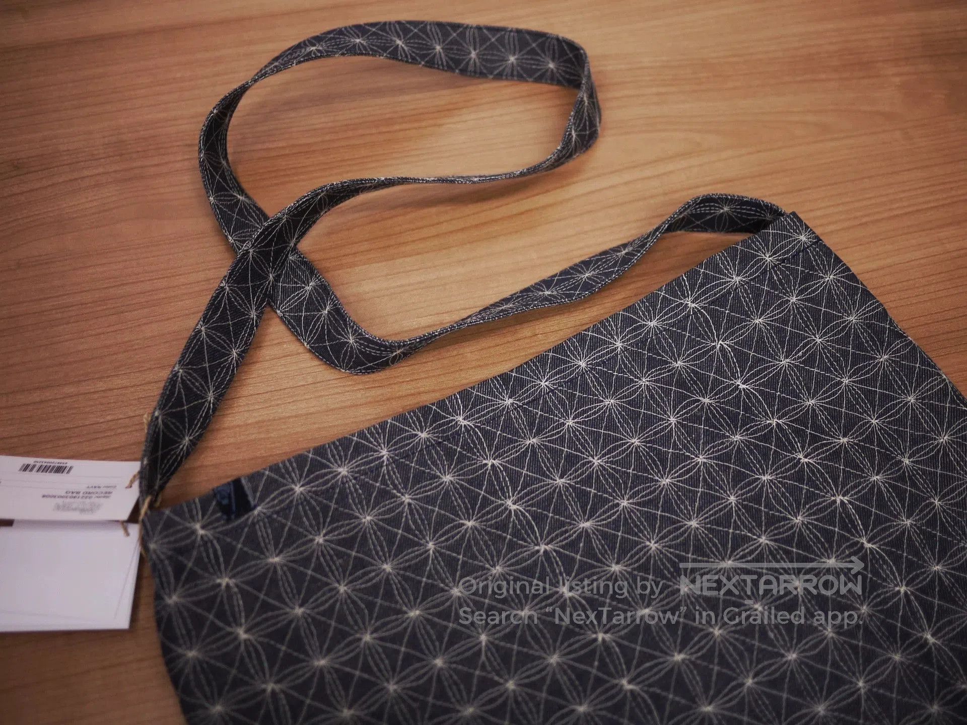 Visvim Blue Patterned Crossbody Bag. Size ONE SIZE - 3 Thumbnail