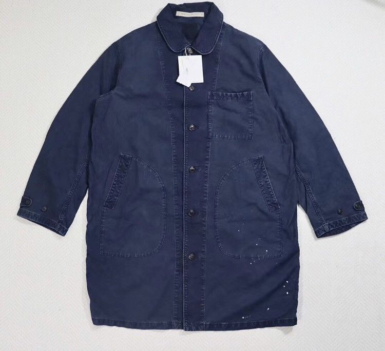 image of Visvim Ict 24Ss Pointer Coat in Blue, Men's (Size XL)