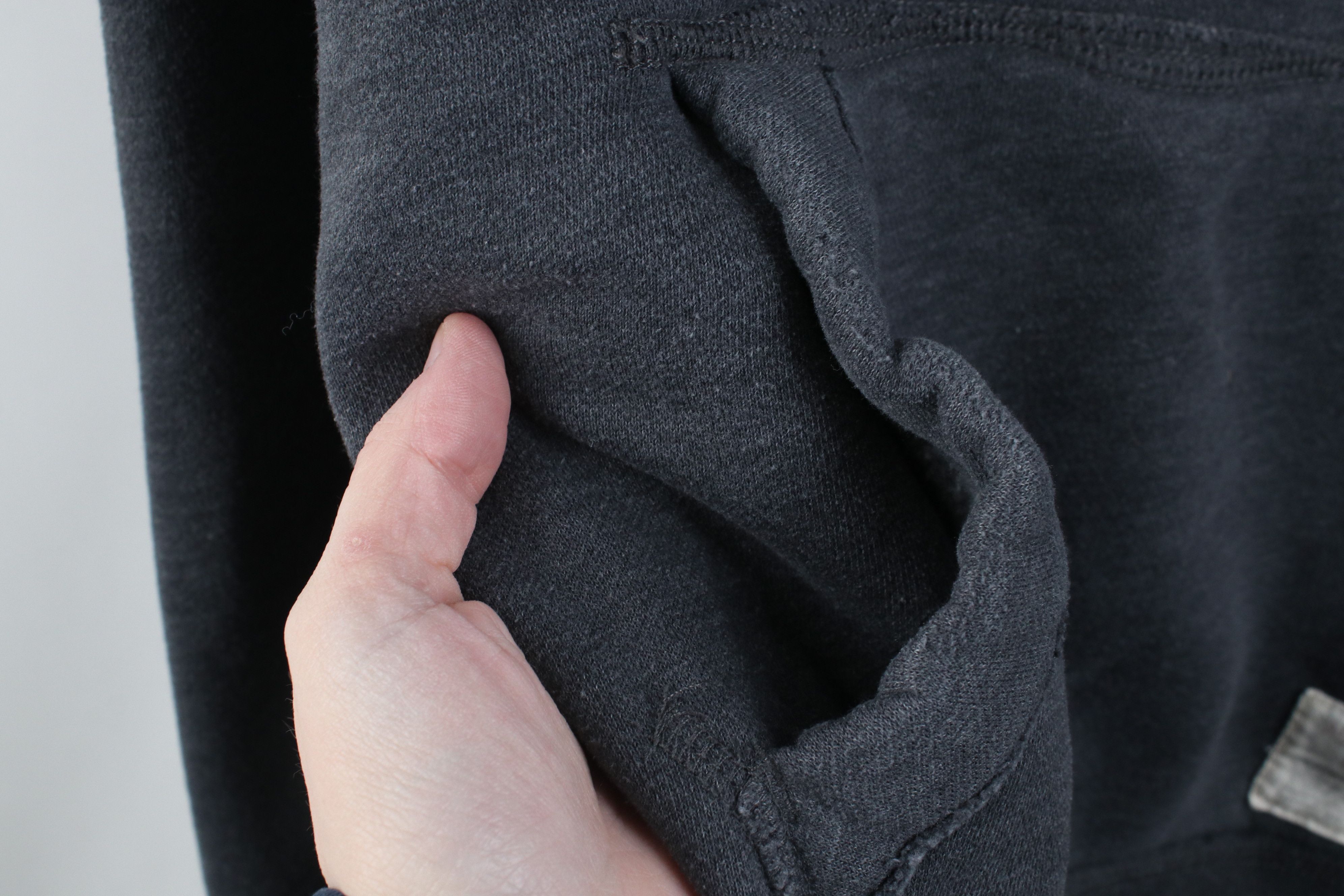 Abercrombie & Fitch Vintage 90s Y2K Abercrombie & Fitch Distressed Hoodie Gray Size US M / EU 48-50 / 2 - 7 Thumbnail