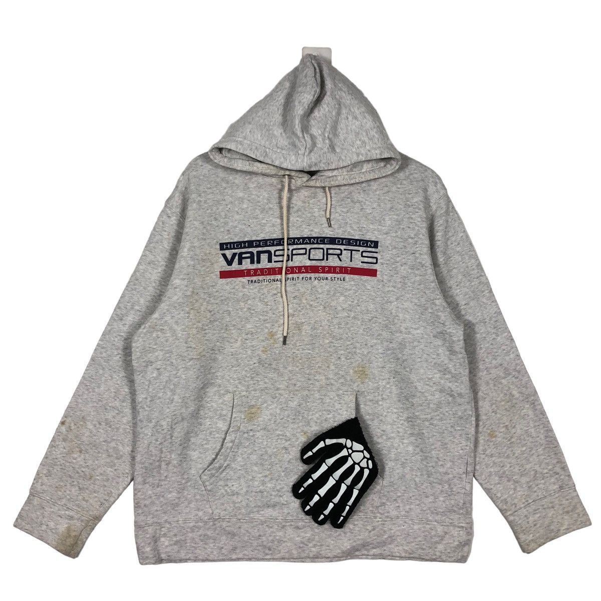 Japanese Brand 🔥90’s Vintage Vansport Hoodie Big Logo Size US L / EU 52-54 / 3 - 2 Thumbnail