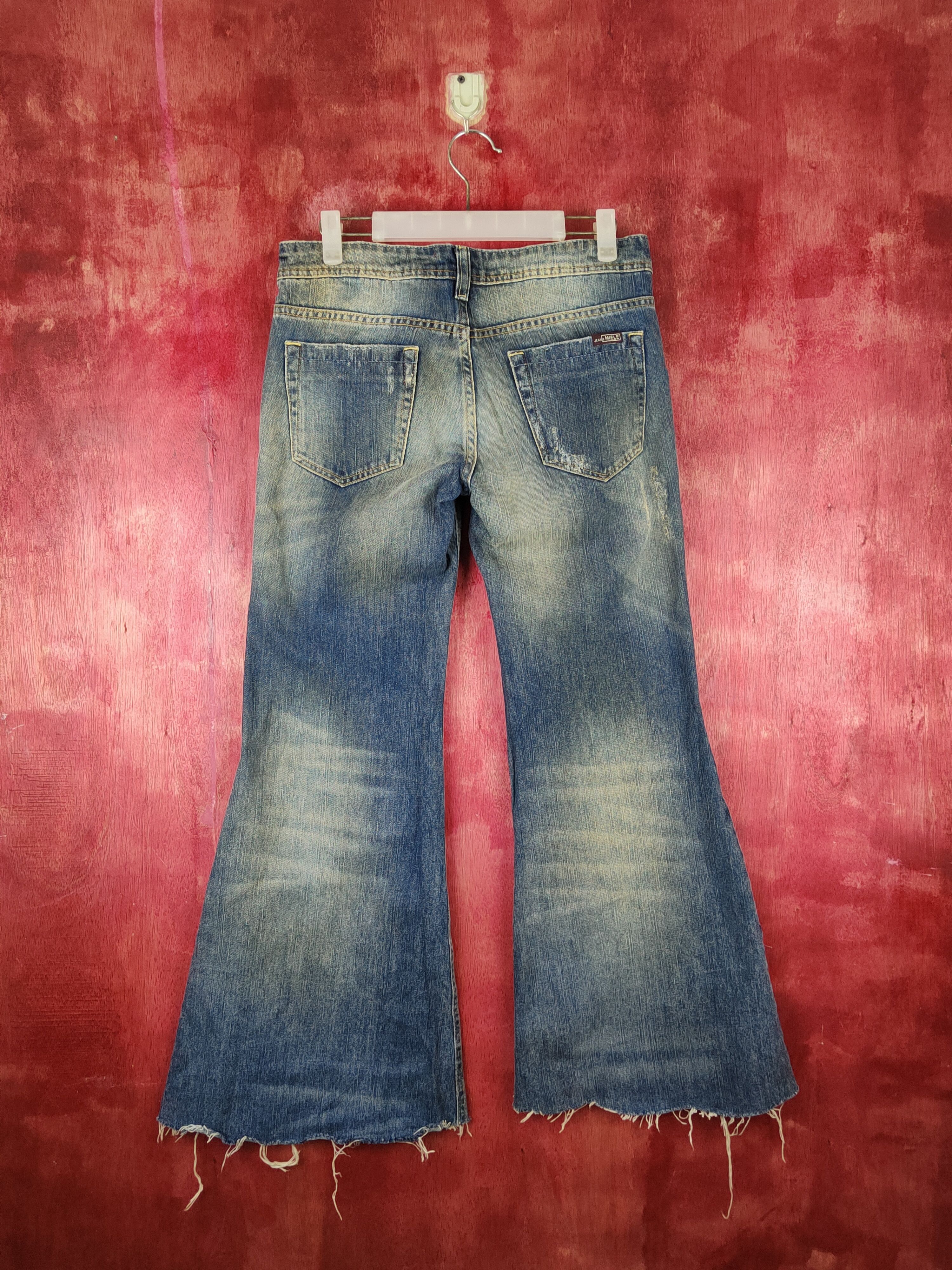 If Six Was Nine DL Jeans Miele Dark Blue Distressed Multipocket Denim #S1536 Size 26" / US 2 / IT 38 - 7 Thumbnail