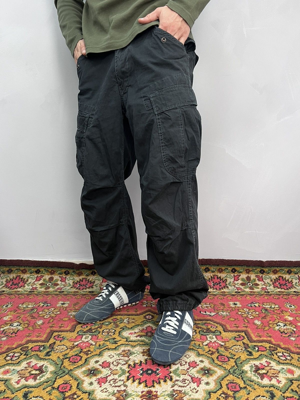 G-Star × Vintage Vintage men's jeans G-star cargo pants size 34 y2k rare Size US 34 / EU 50 - 1 Thumbnail