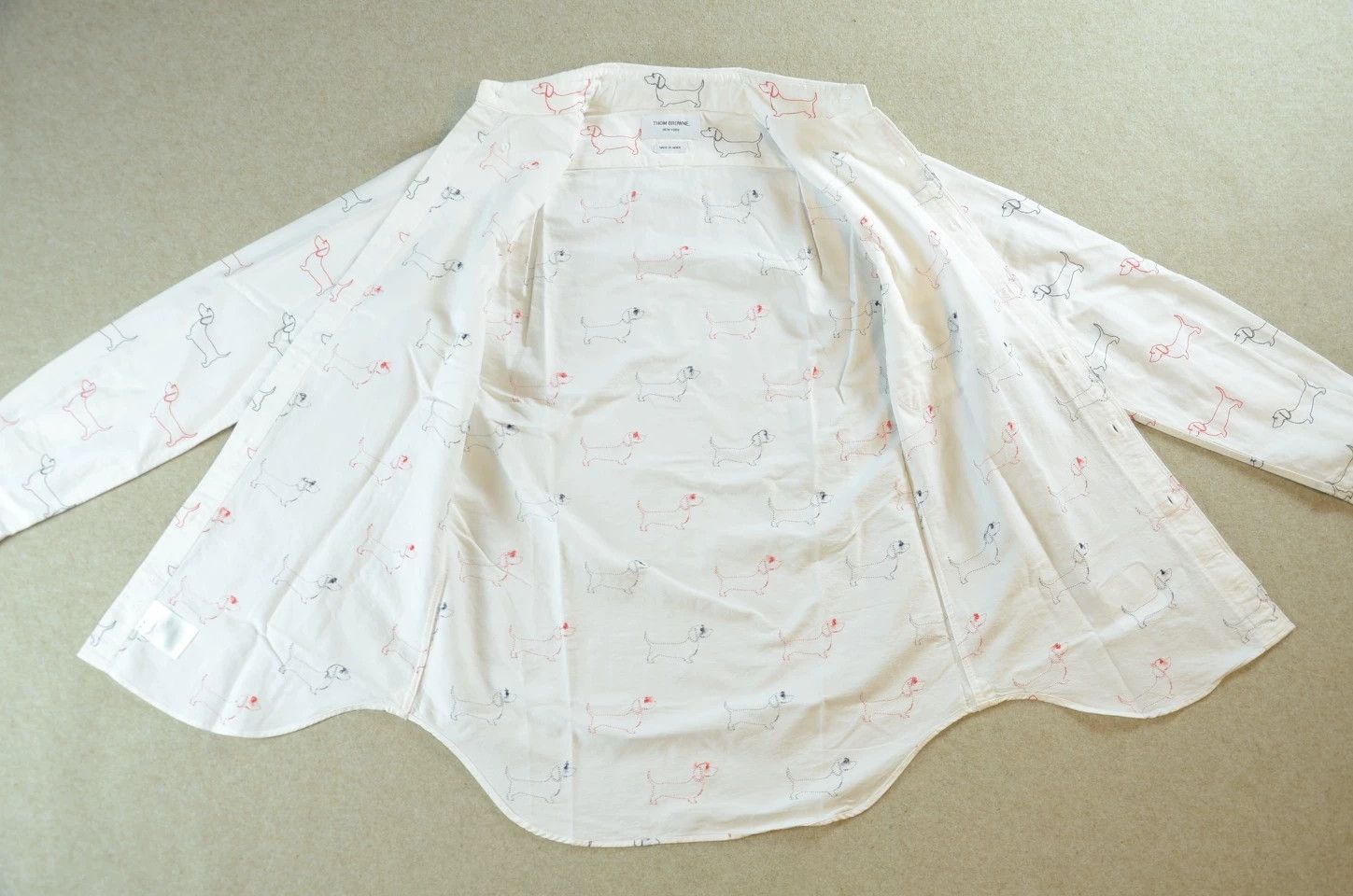 Thom Browne Thom Browne Dachshund Embro Runway Oxford White Shirt Size 2 Size US M / EU 48-50 / 2 - 7 Thumbnail