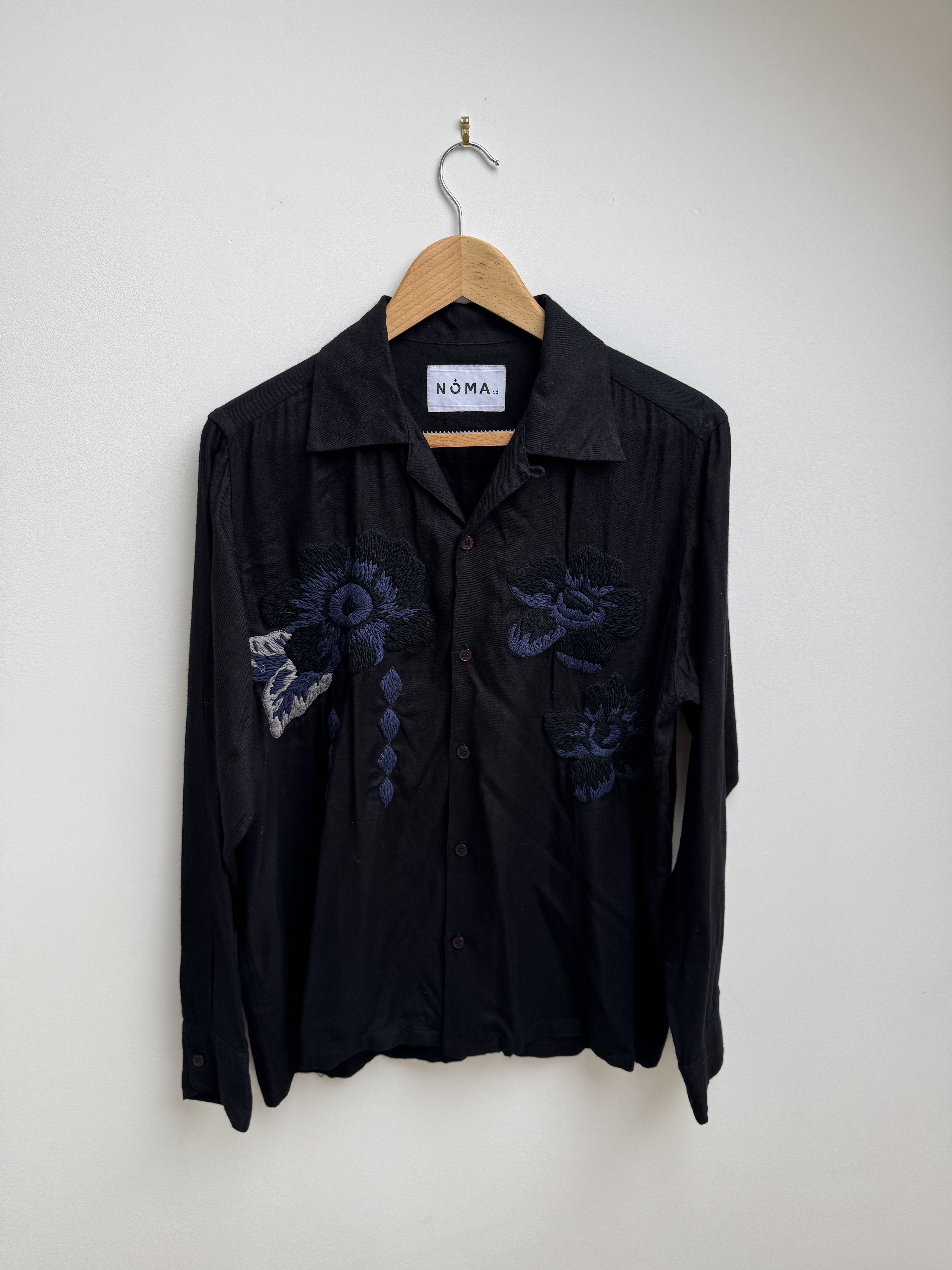 NOMA t.d Rayon embroidered shirt Size US M / EU 48-50 / 2 - 1 Thumbnail