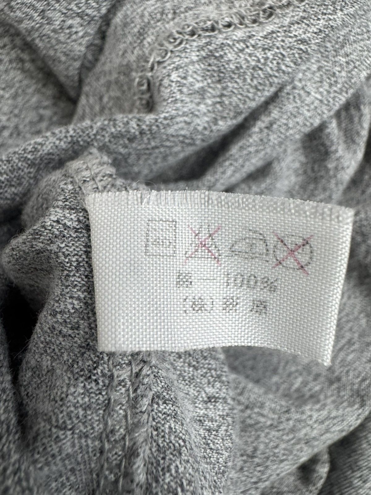 Yves Saint Laurent vintage Yves Saint Laurent gray cotton T-shirt Size US M / EU 48-50 / 2 - 9 Thumbnail