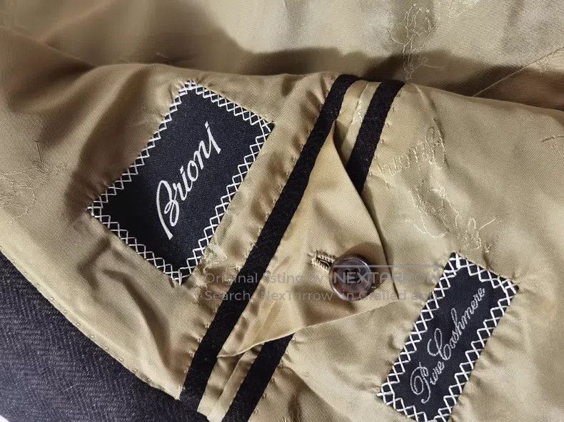 Brioni Brioni Pure cashmere fully customized handmade wool single Size US XXL / EU 58 / 5 - 7 Thumbnail