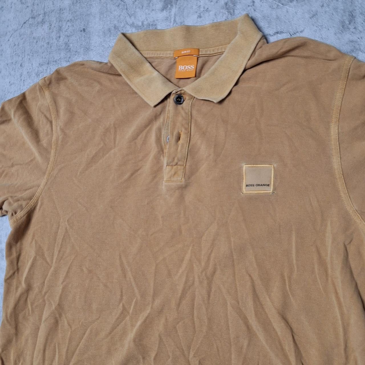 Other Orange polo shirt vintage boxy Size US XL / EU 56 / 4 - 2 Thumbnail