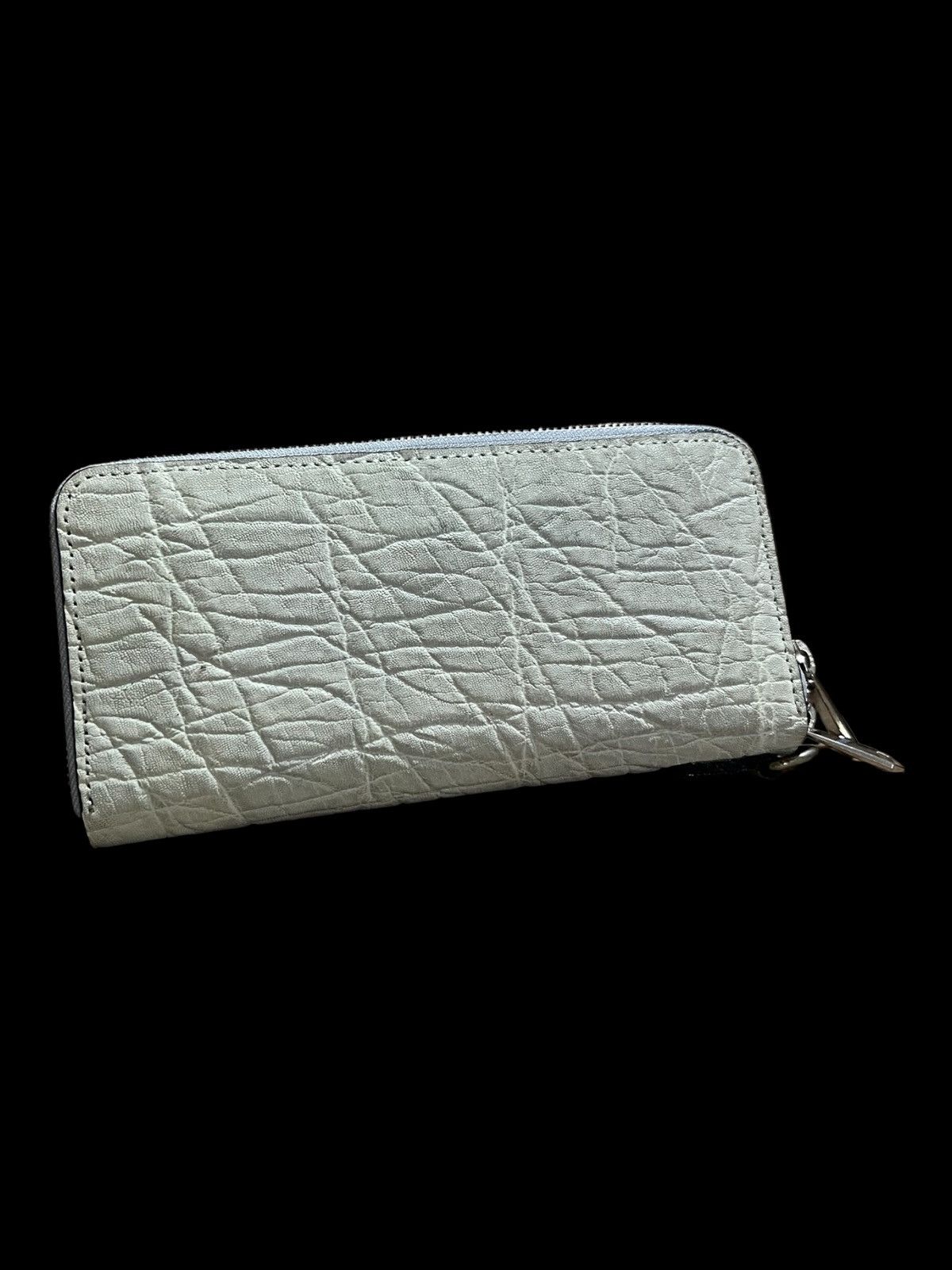 Isamu Katayama Backlash Genuine Elephant Skin Leather Round Fastener Long Wallets Size ONE SIZE - 3 Thumbnail