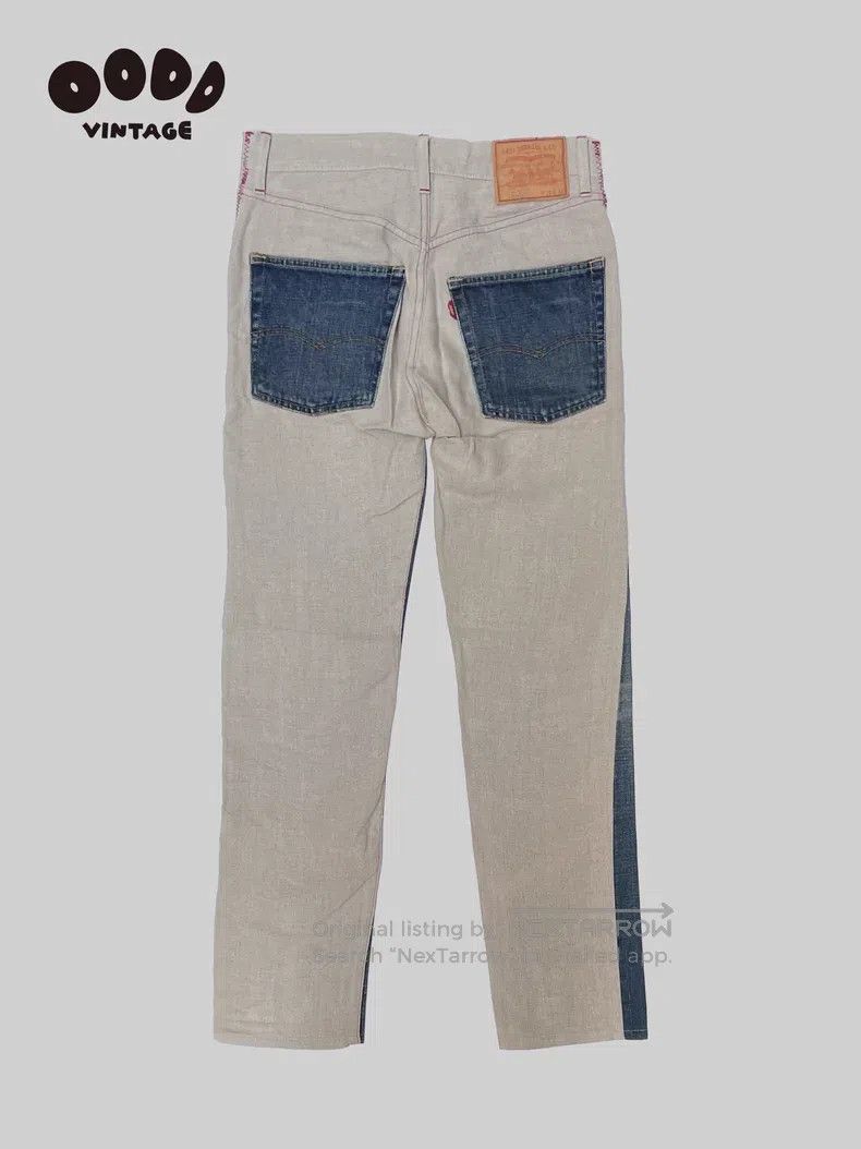 Junya Watanabe Junya Watanabe size XS Double-Sided Patchwork Jeans Size US 27 - 2 Thumbnail