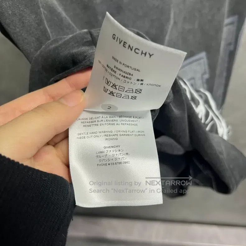 Givenchy Givenchy Size36 Gray Logo Printed Reverse Effect Short Skir Size M / US 6-8 / IT 42-44 - 4 Thumbnail