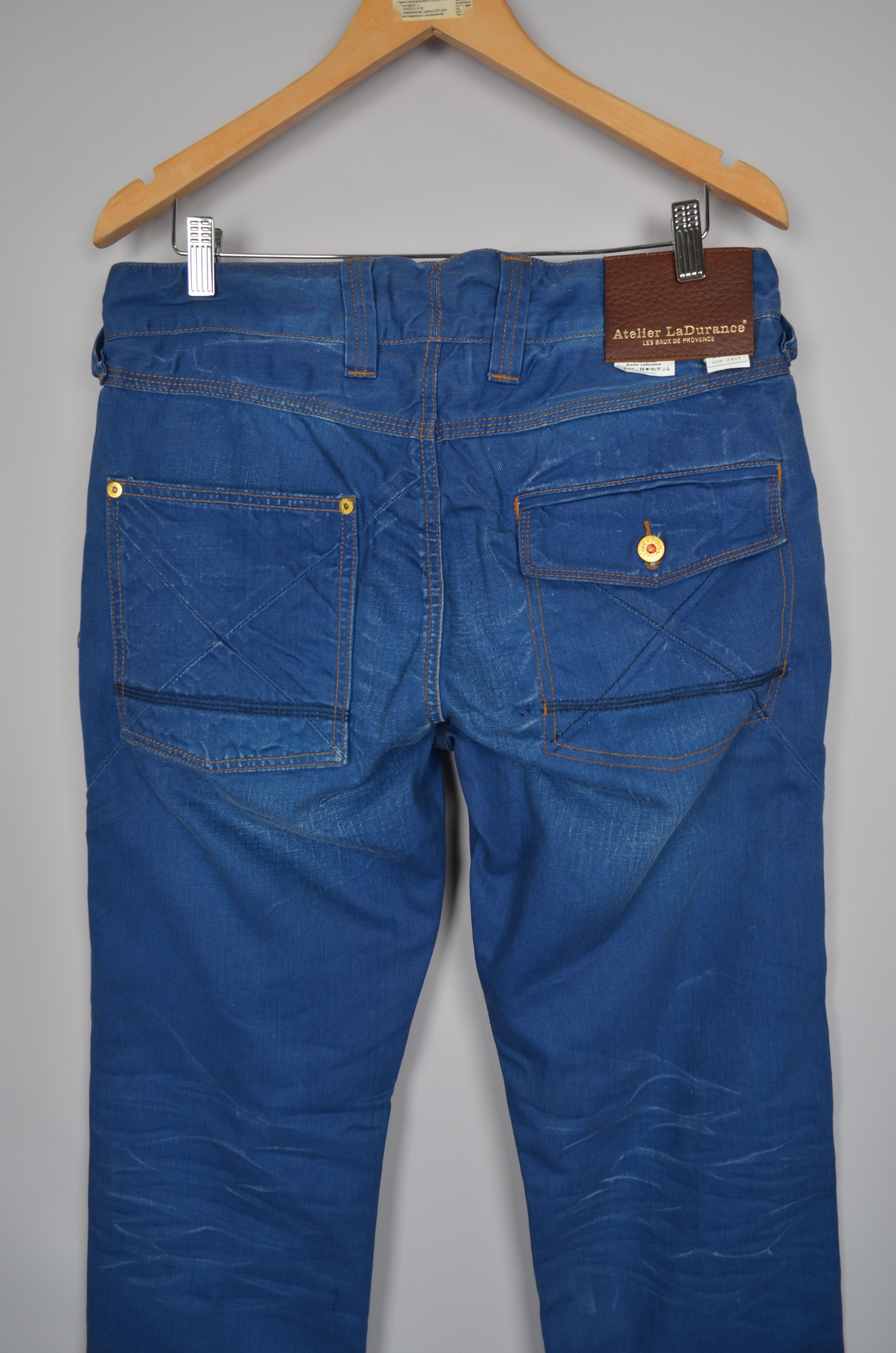 Atelier La Durance × Designer × Japanese Brand Atelier LaDurance Royston Chino Japanese Blue 12 1/2oz Jeans Size US 32 / EU 48 - 8 Thumbnail