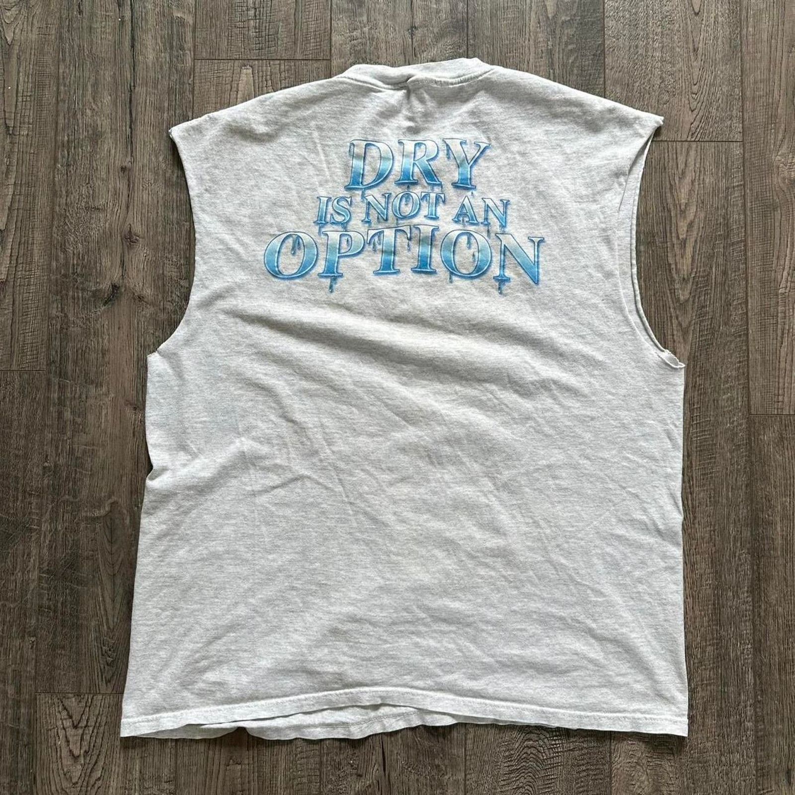 Disney × Vintage Vintage 90s Disney Land Splash Mountain Cut Off Tank Shirt Size US XL / EU 56 / 4 - 2 Thumbnail