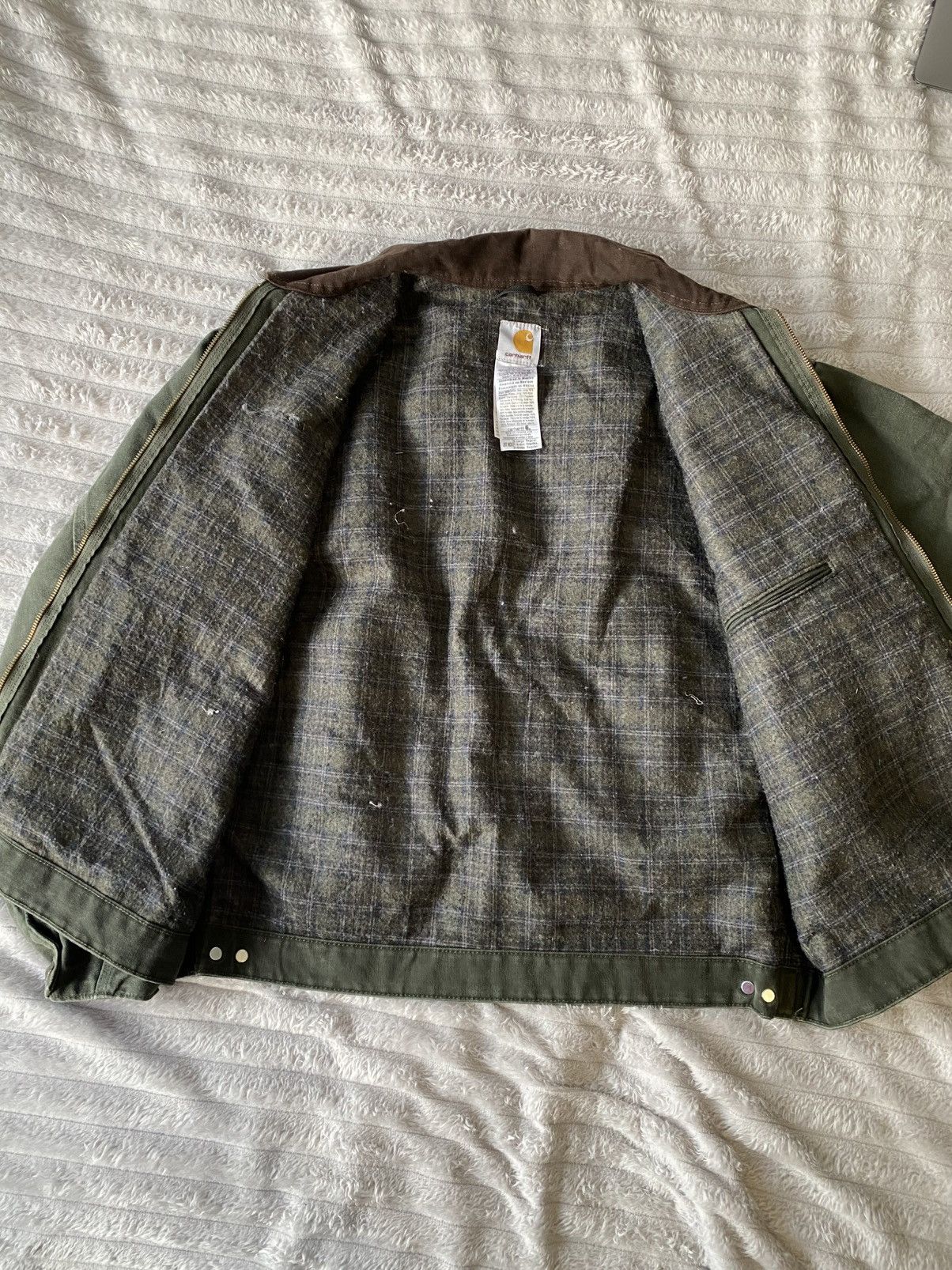 Carhartt Carhartt detroit jacket J97 Mos vintage Size US XL / EU 56 / 4 - 3 Thumbnail