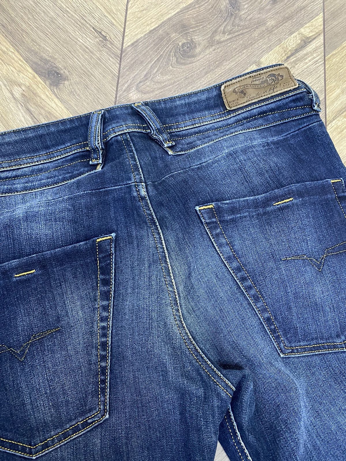 Diesel × Vintage Vintage Diesel Belther Denim Blue Jeans Size US 30 / EU 46 - 14 Thumbnail
