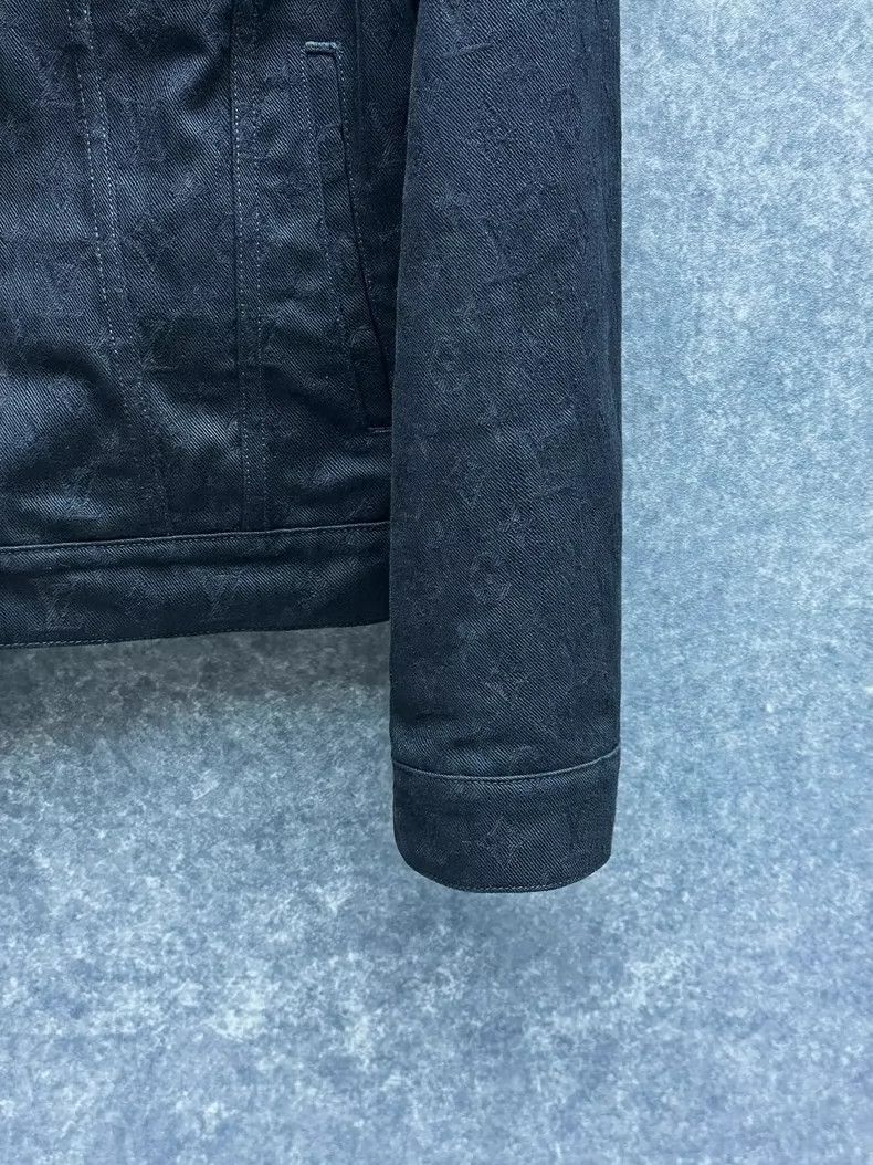Louis Vuitton Louis Vuitton Louis Vuitton Monogram Denim Jacket for Men- Size US L / EU 52-54 / 3 - 3 Thumbnail