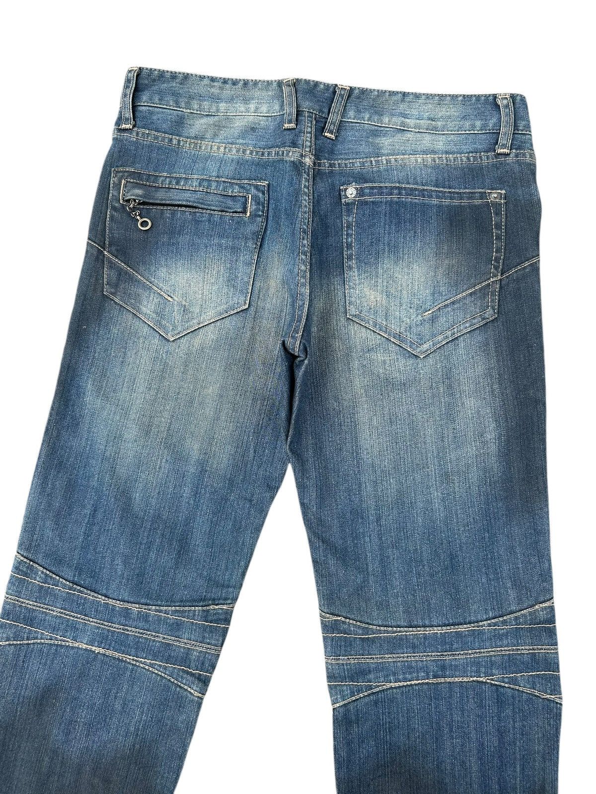 Kapital PPFM Japanese Punk Bondage Style Denim Jeans Size US 32 / EU 48 - 15 Thumbnail
