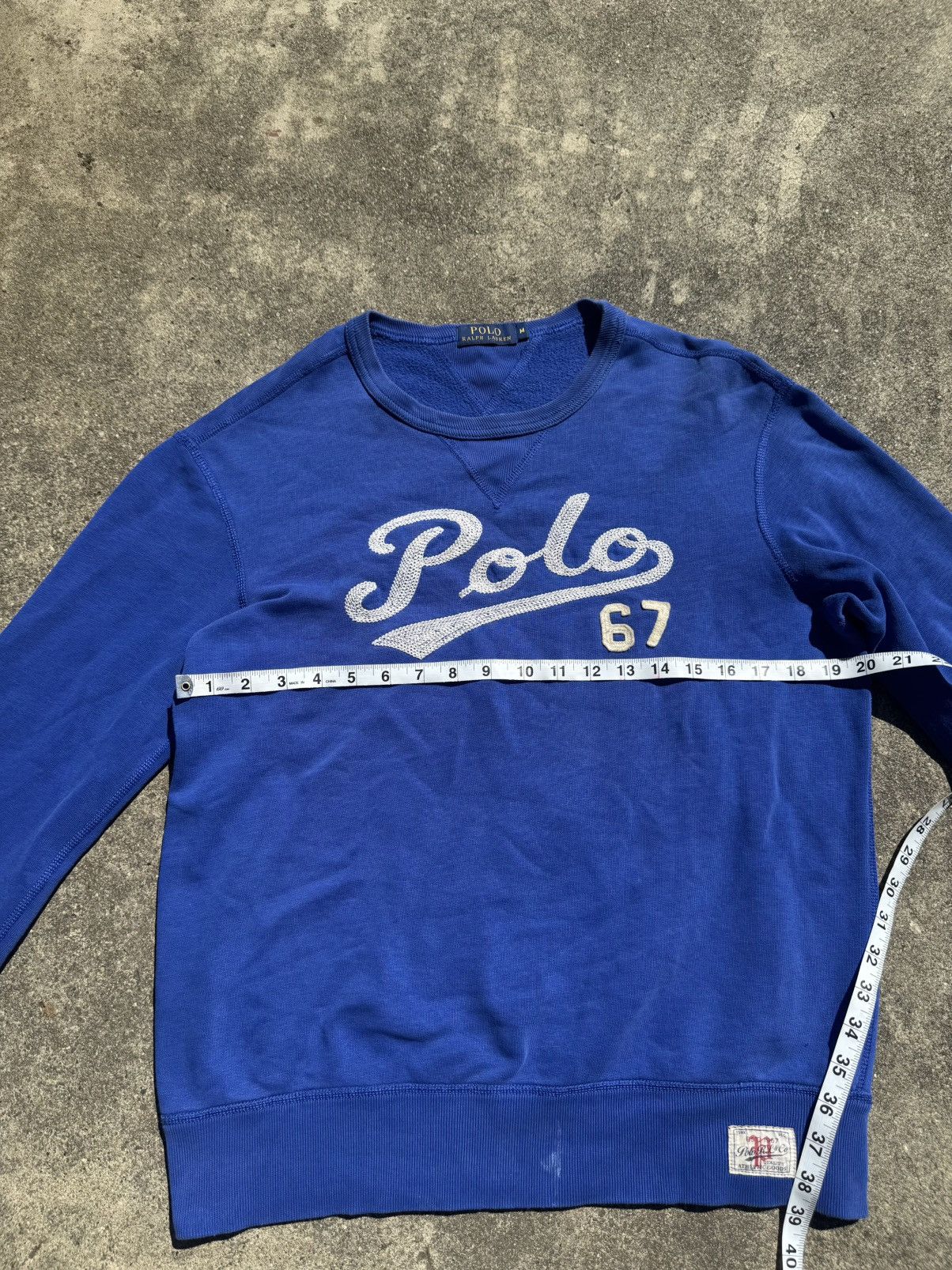 Ralph Lauren Polo Ralph Lauren blue crewneck sweatshirt Size US S / EU 44-46 / 1 - 4 Thumbnail