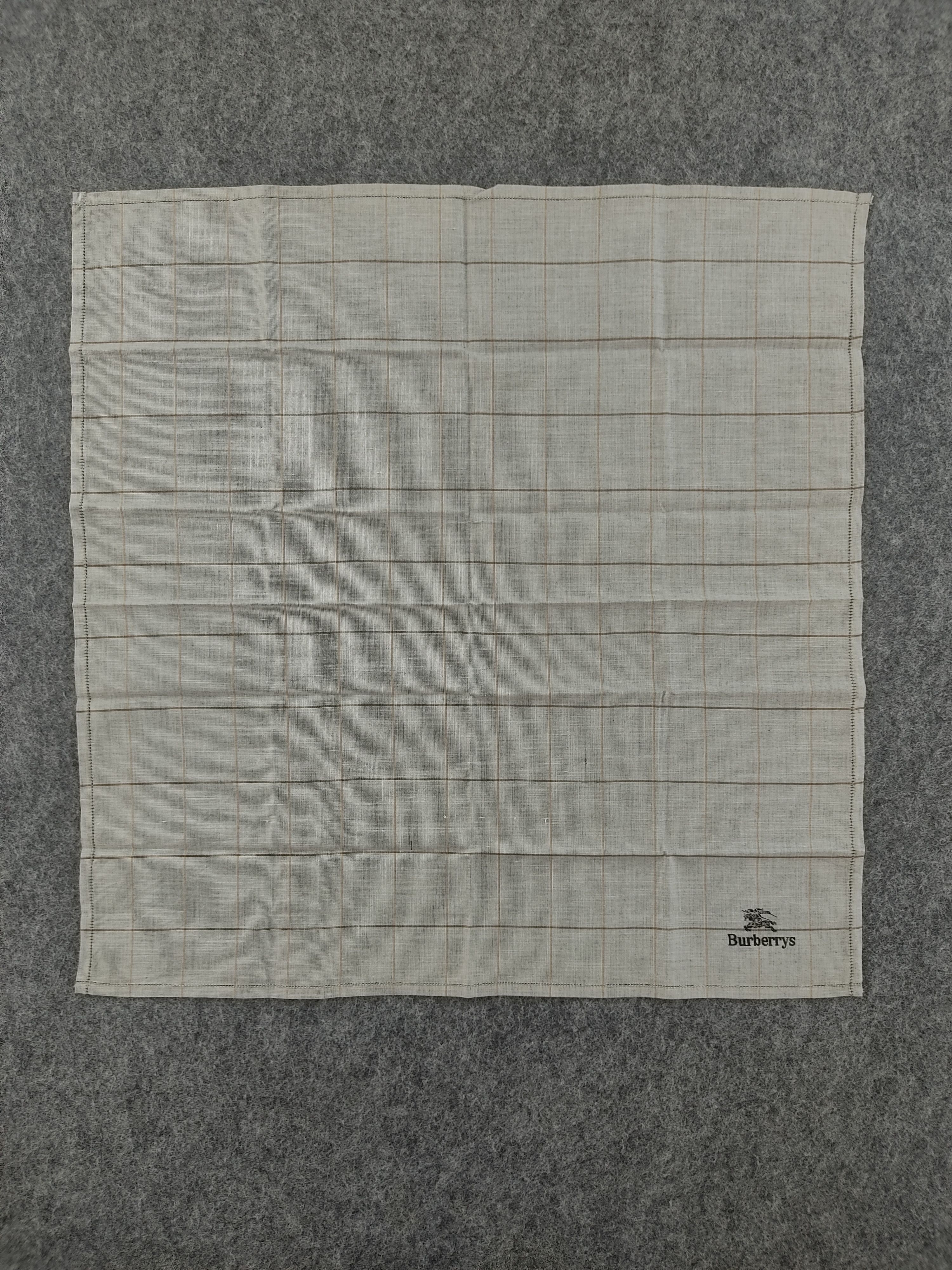 Burberry Vintage Burberry Handkerchief Neckerchief Bandana H203D Size ONE SIZE - 2 Thumbnail
