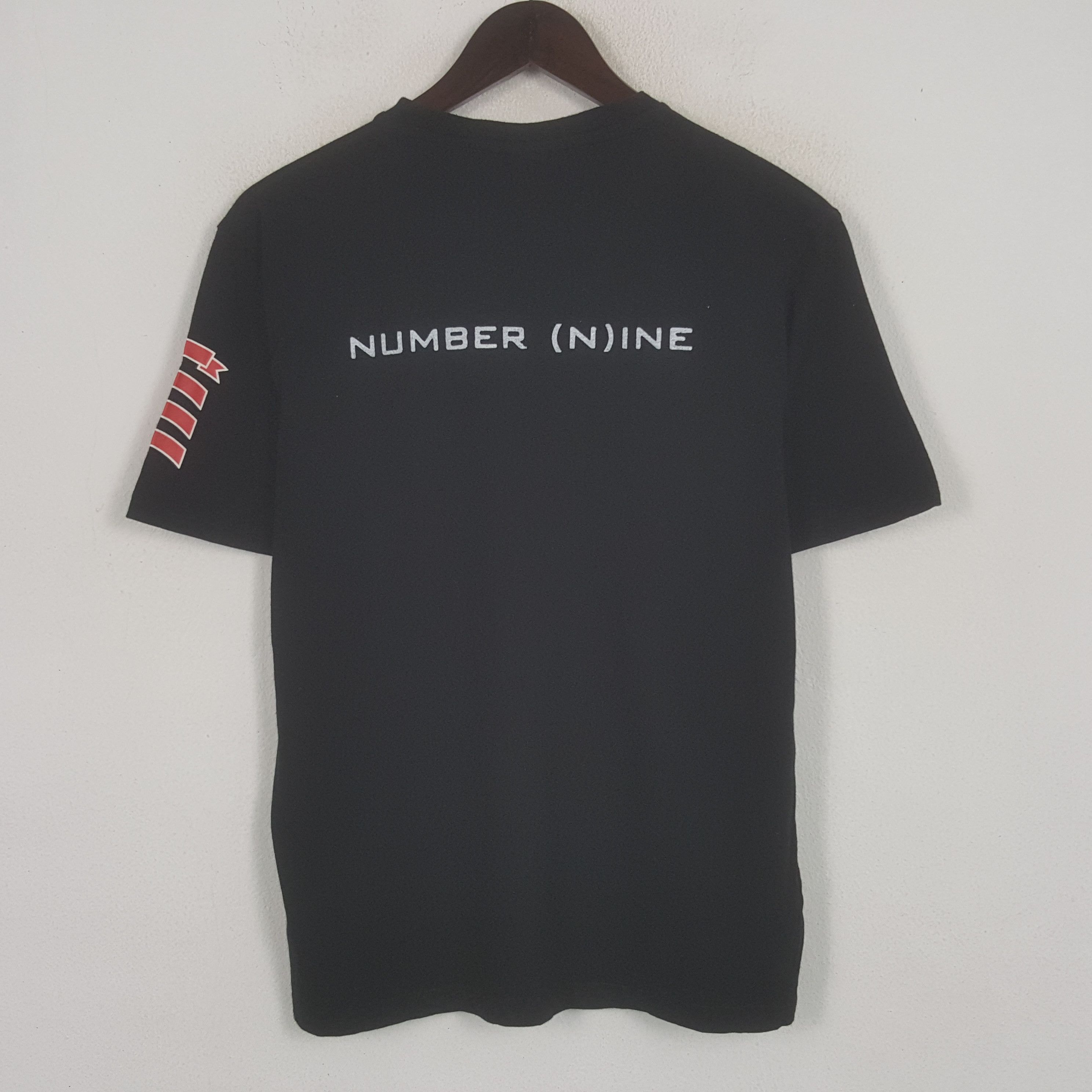 Japanese Brand × Number (N)ine Vintage Number (N)ine Custom Art Logo Style Tshirt Size US M / EU 48-50 / 2 - 1 Thumbnail