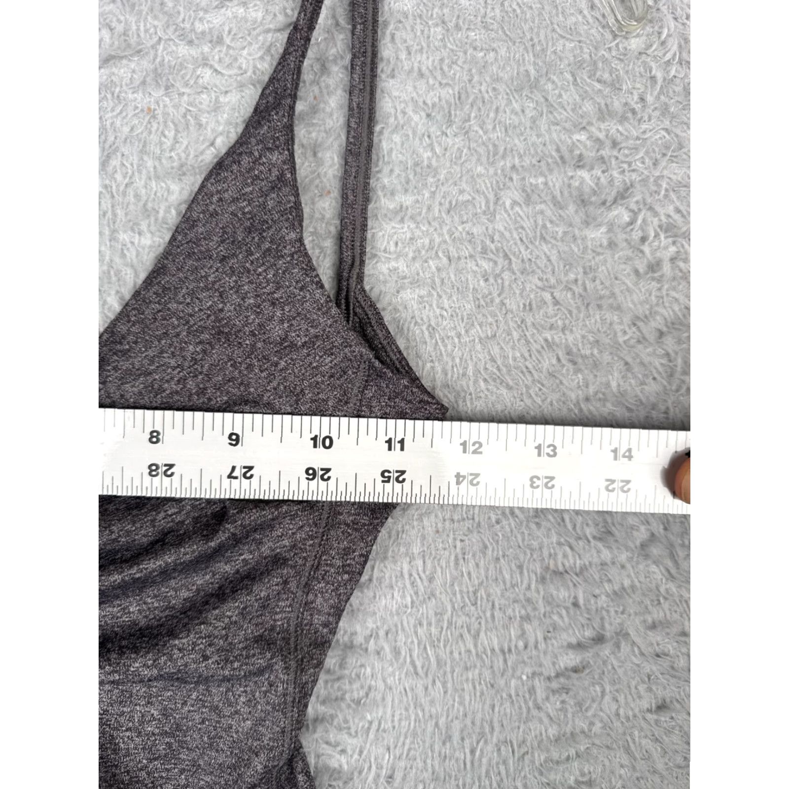 Lululemon Lululemon Bodysuit Women Regular Size 2 Gray Yoga Gym Sleeveless V-Neck Heathered Nulu Fabric Size XS / US 0-2 / IT 36-38 - 7 Thumbnail