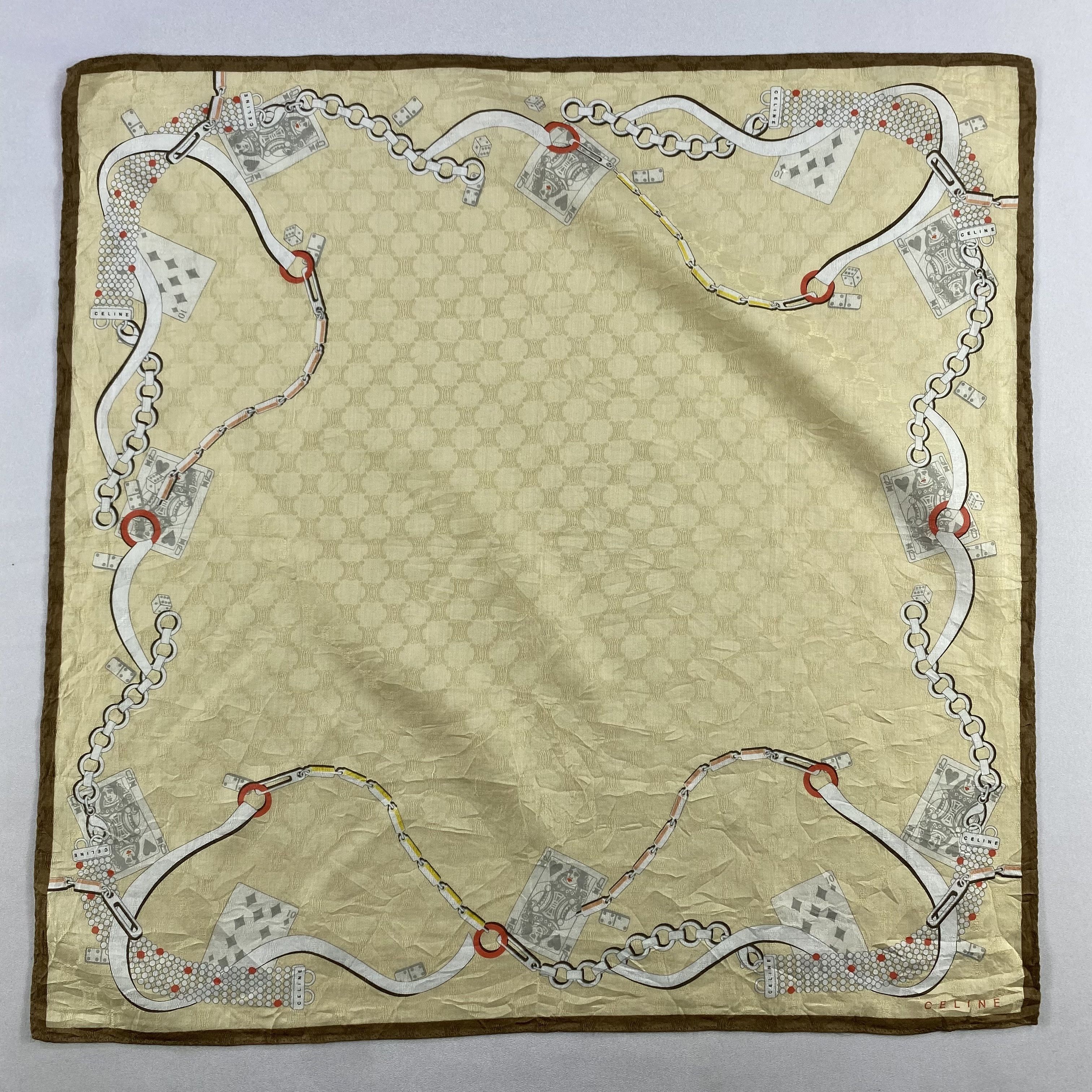 Celine × Vintage Celine Bandana/ Handkerchief / Neckerchief Size ONE SIZE - 3 Thumbnail