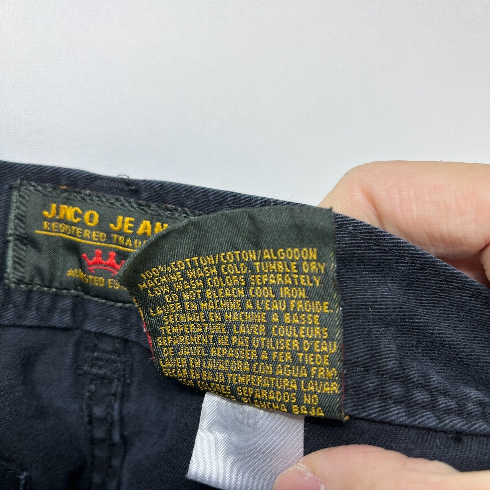 JNCO × Vintage Vintage JNCO Shorts Cargo Rare 36 Baggy Wide Leg Embroidered Size US 36 / EU 52 - 15 Thumbnail