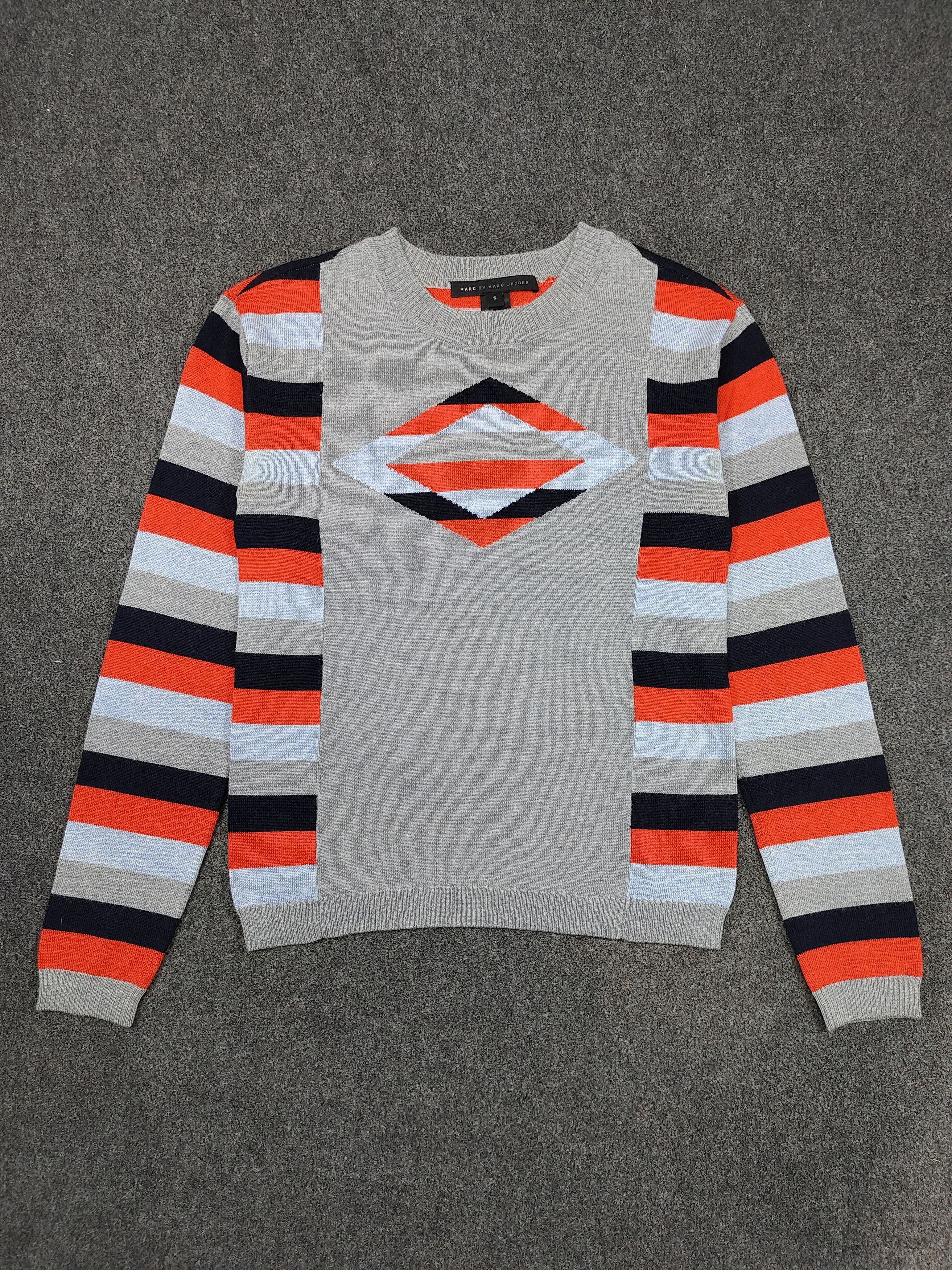 Marc by Marc Jacobs 💥 Marc by Marc Jacobs Striped Knitwear Size S / US 4 / IT 40 - 6 Thumbnail