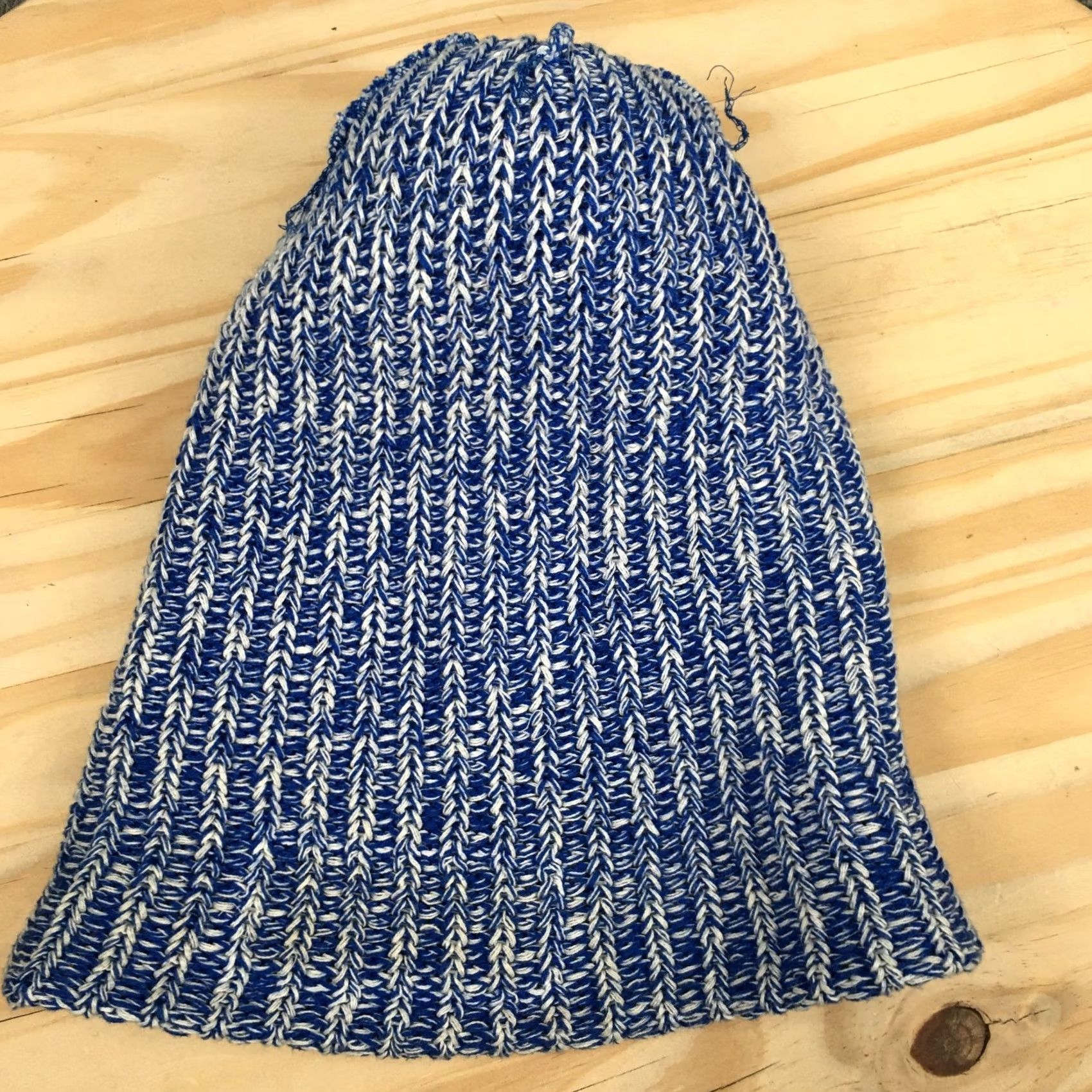 Vintage Love Your Melon Hat Womens One Size Blue Winter Beanie Pompom Cuffed Size ONE SIZE - 7 Thumbnail
