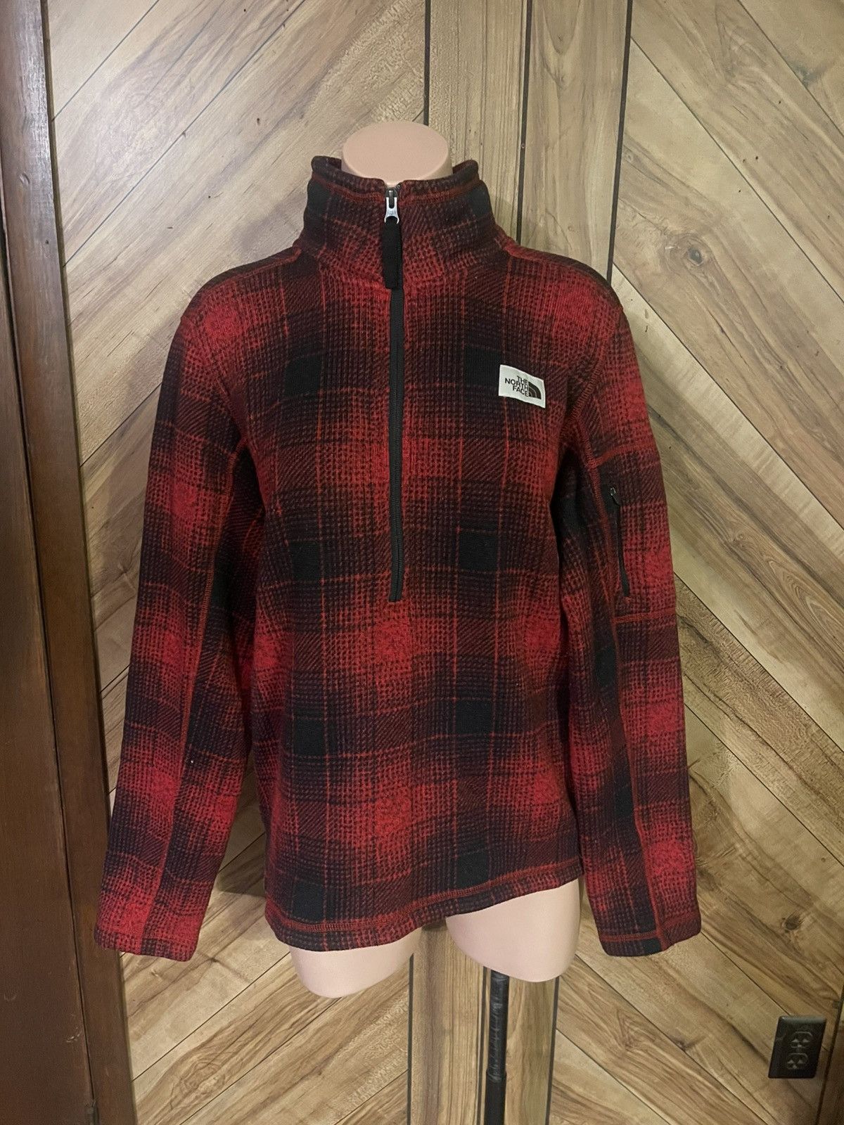 The North Face The North Face Gordon Lyons Plaid 1/2 Zip Pullover Sweater Size US S / EU 44-46 / 1 - 2 Thumbnail