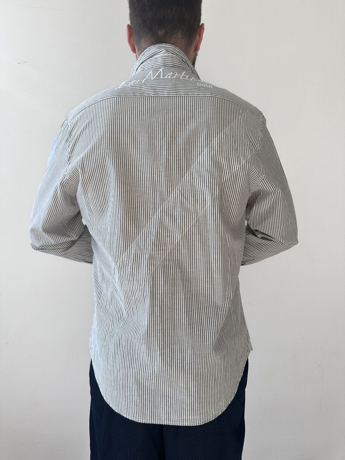 La Martina La Martina Buenos Aires Polo Shirt XXL Striped Multi Patch Size US M / EU 48-50 / 2 - 15 Thumbnail