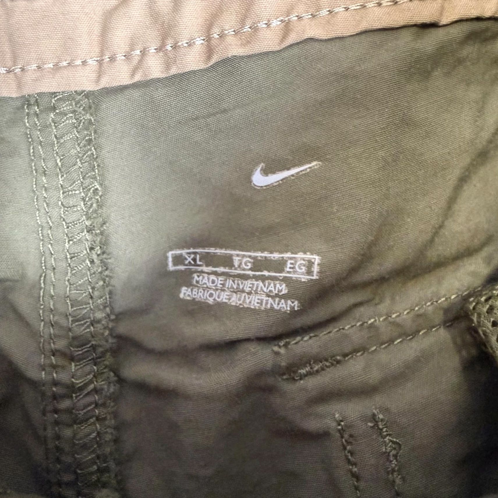 Nike Nike Pants Cargo Utility Ankle Length Men XL Olive Green Green 32in Inch Regular MPN NA Style Pants Male Mens Size US 36 / EU 52 - 3 Thumbnail