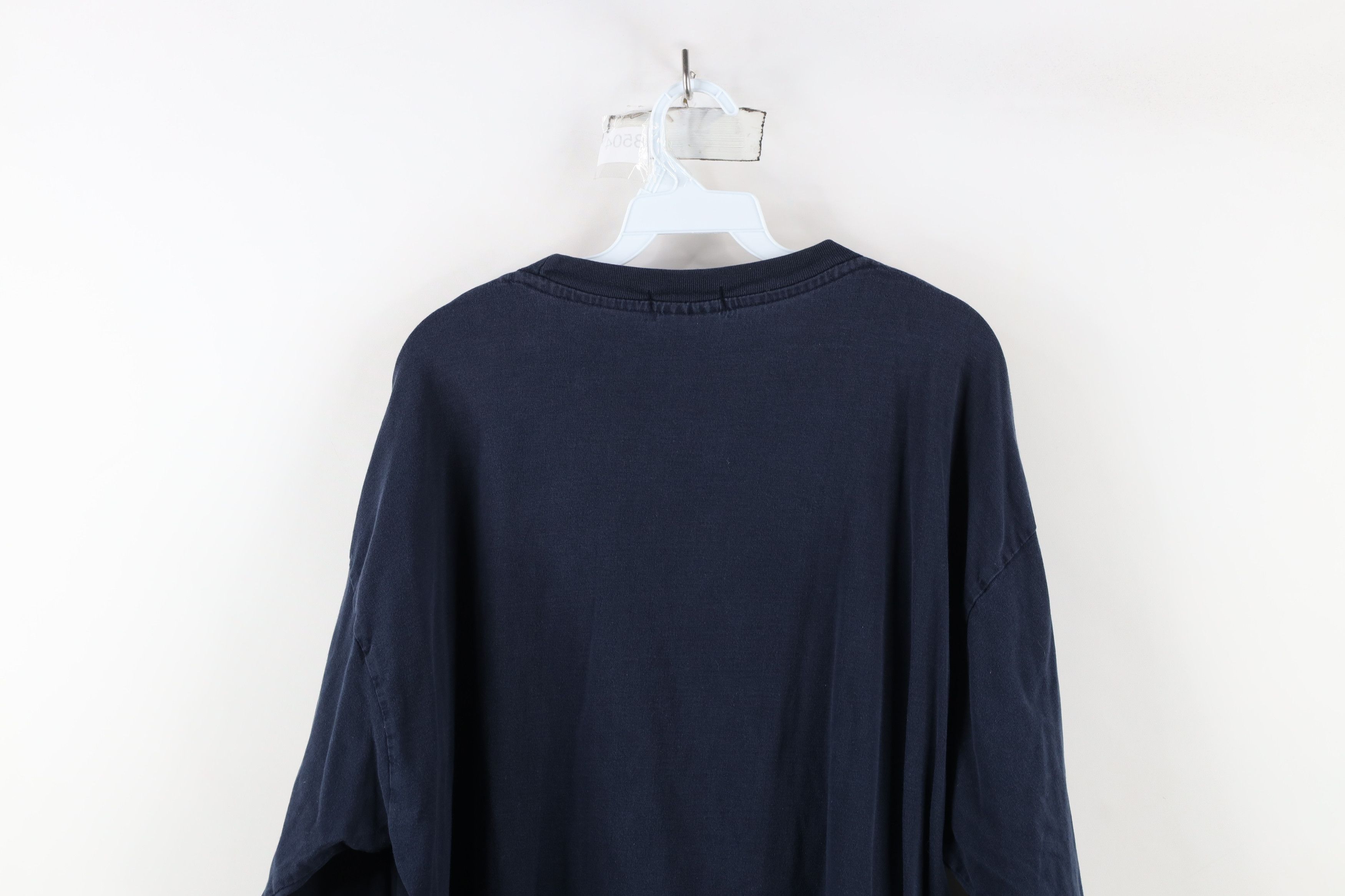 Vintage Vintage 90s Streetwear Heavy Long Sleeve T-Shirt Cotton Size US XXL / EU 58 / 5 - 12 Thumbnail