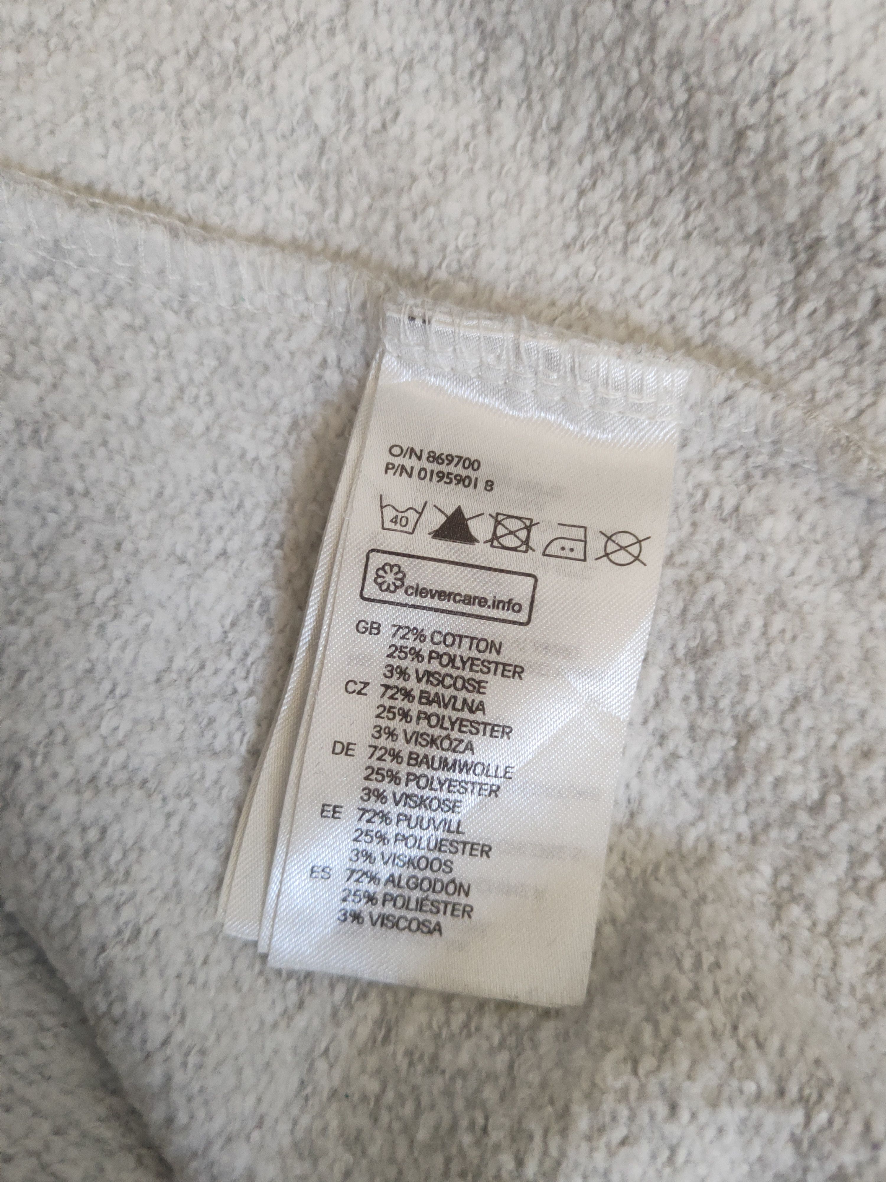 Japanese Brand DL H&M Gray Muhammad Ali Sweatshirts #46-114 Size US L / EU 52-54 / 3 - 12 Thumbnail